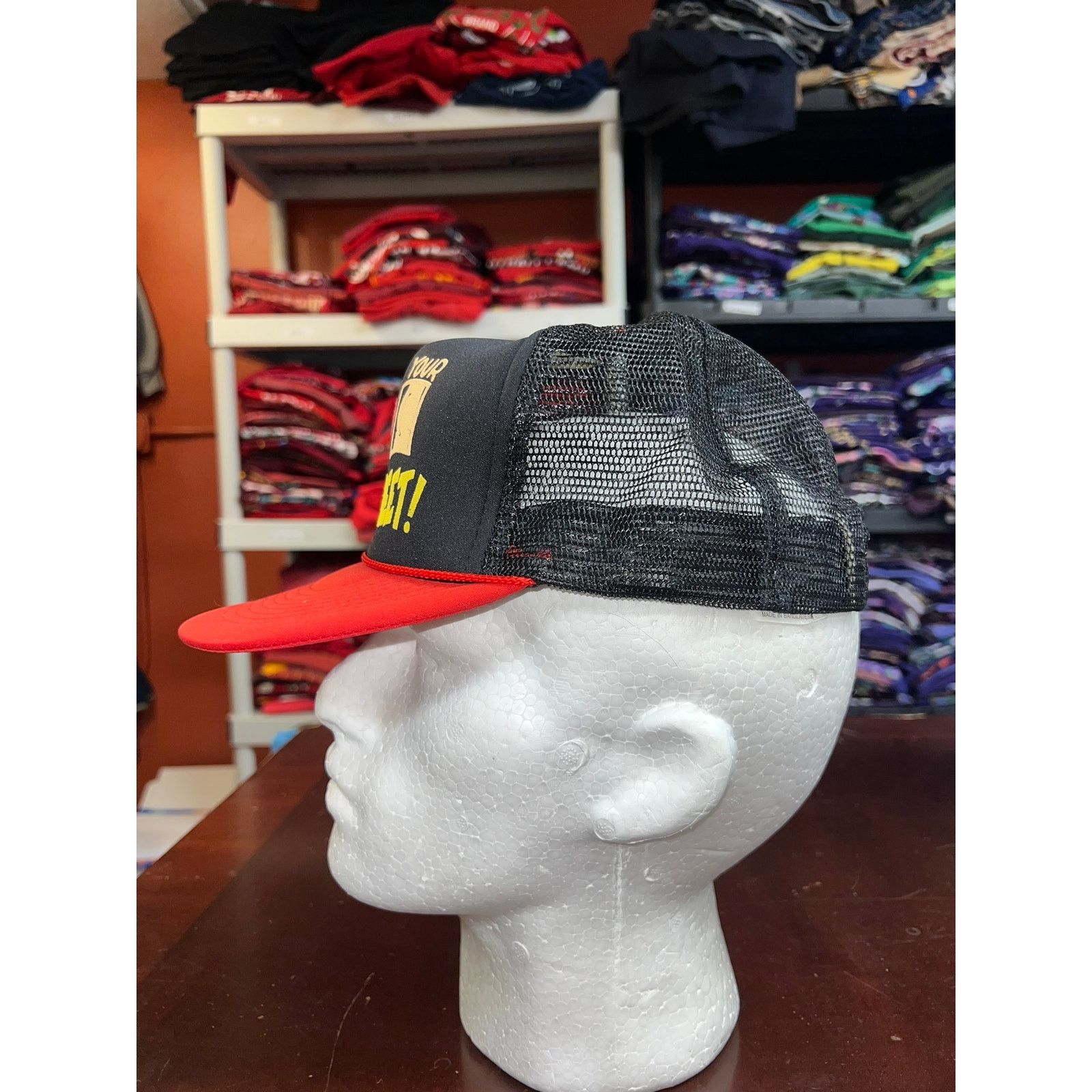Vintage Vintage Joke Hat My Foot And Your Butt Need Meet Snapback OS Size ONE SIZE - 3 Thumbnail