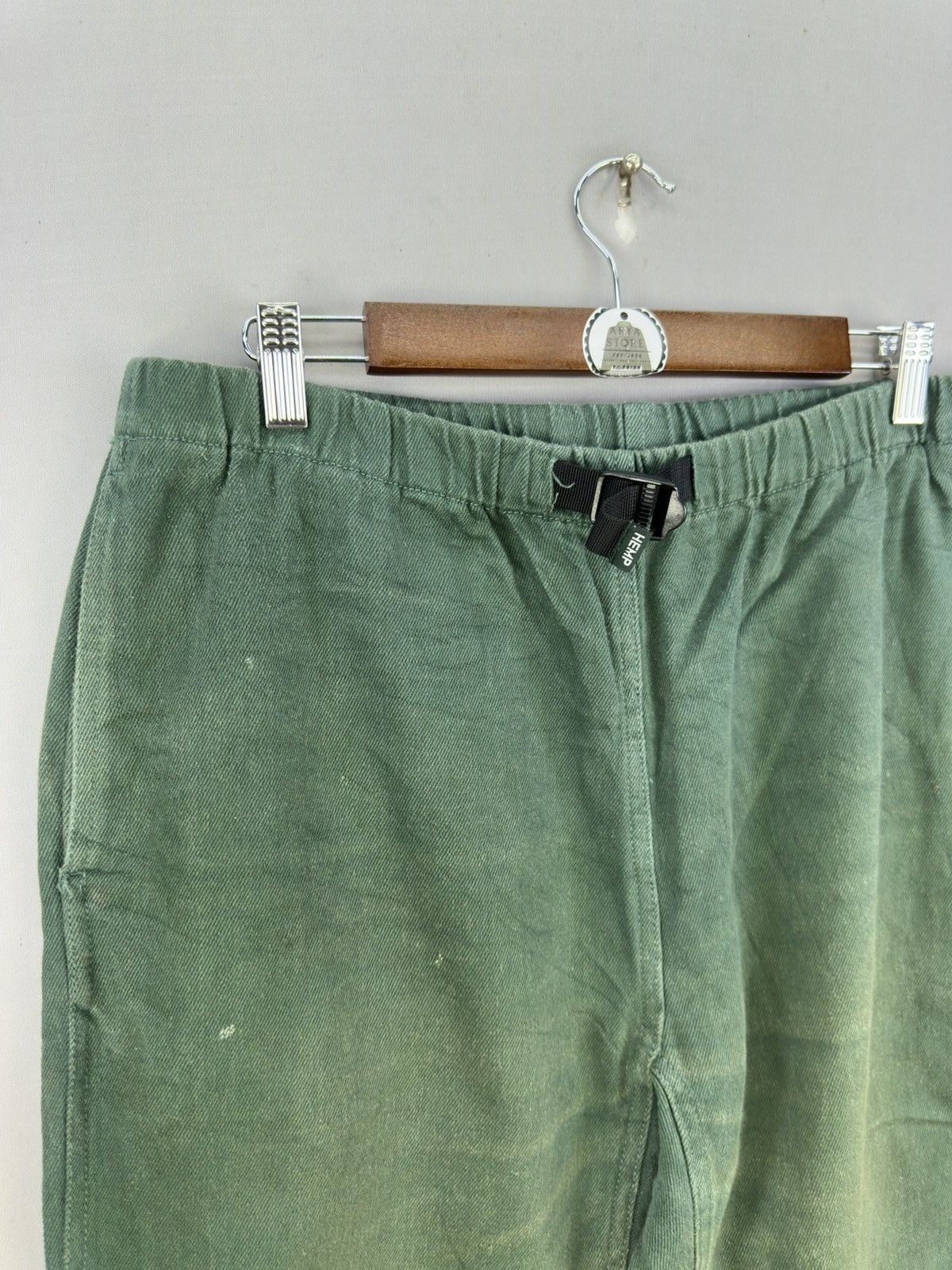 Manastash Manastash Olive Green Hemp Pants Size US 32 / EU 48 - 2 Thumbnail