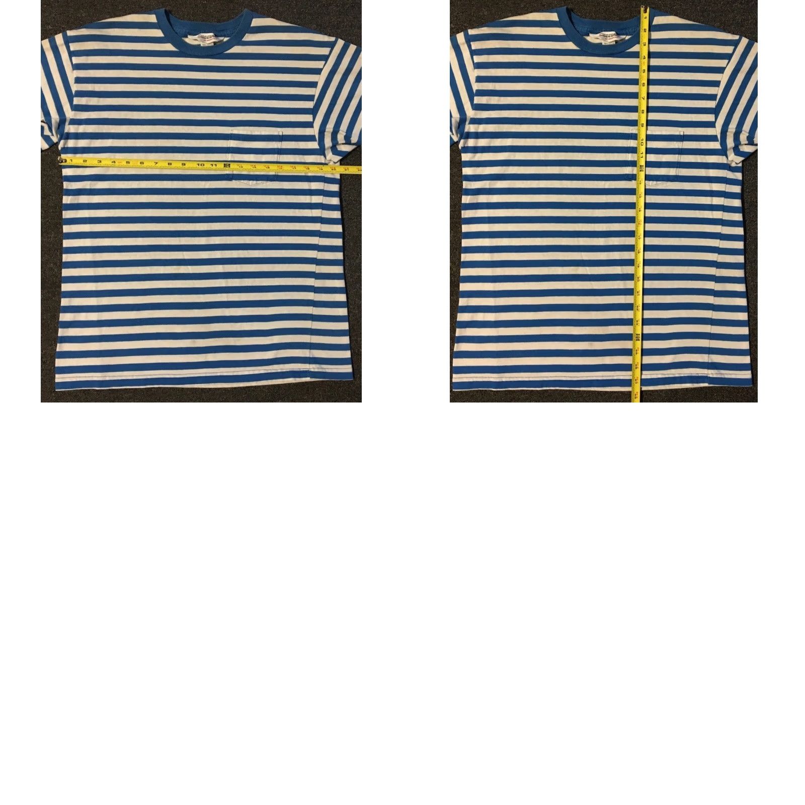 Quiksilver VINTAGE Boardriding T-Shirt Mens M Blue Striped Pocket Shirt 90s Grunge Vaporwave Ocean Pacific Quiksilver USA Ocean Beach Funny Graphic Tee Size US M / EU 48-50 / 2 - 8 Thumbnail