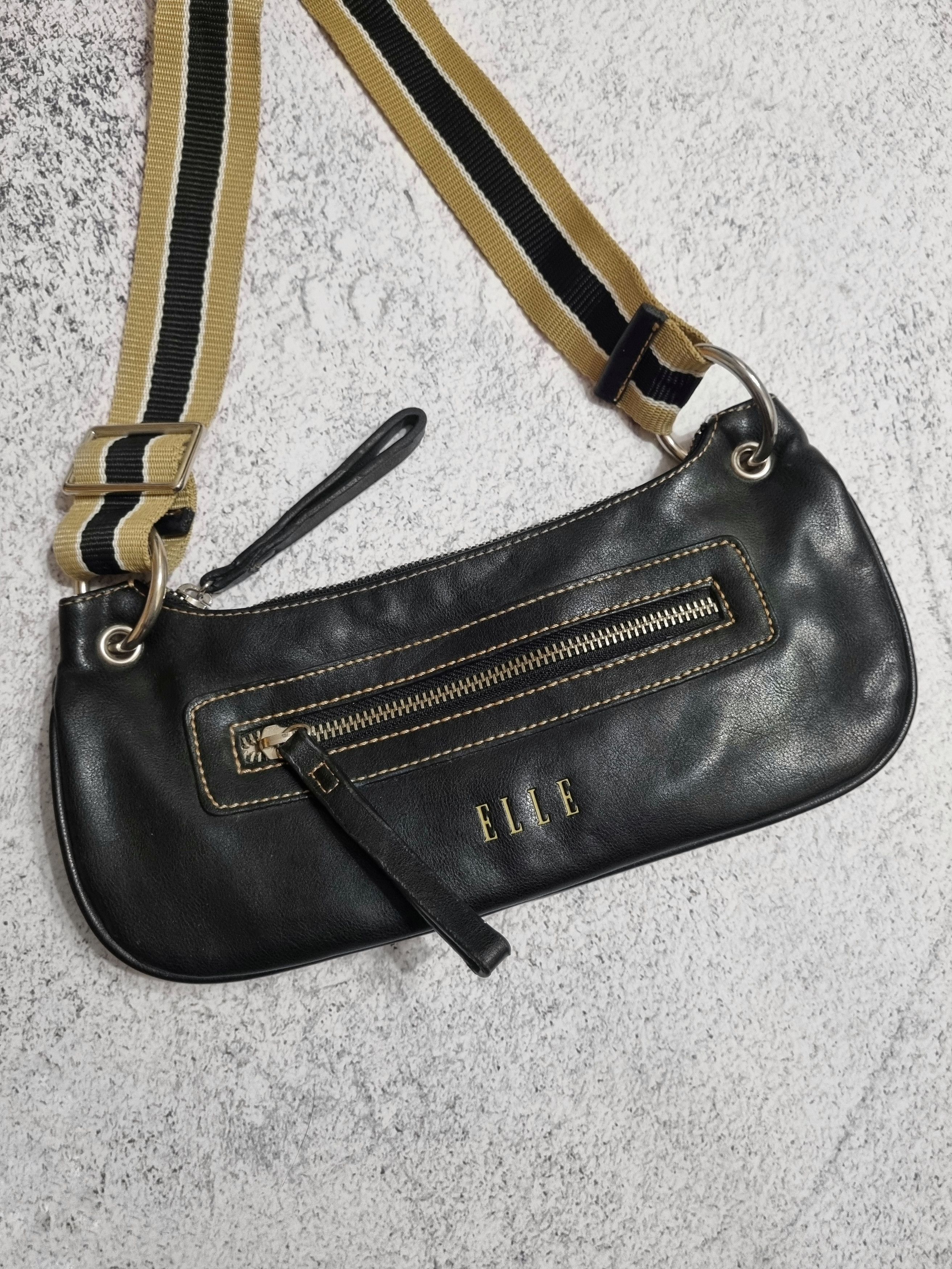 Hysteric Glamour Vintage Elle Paris Y2K Leather Shoulder Bag Size ONE SIZE - 3 Thumbnail