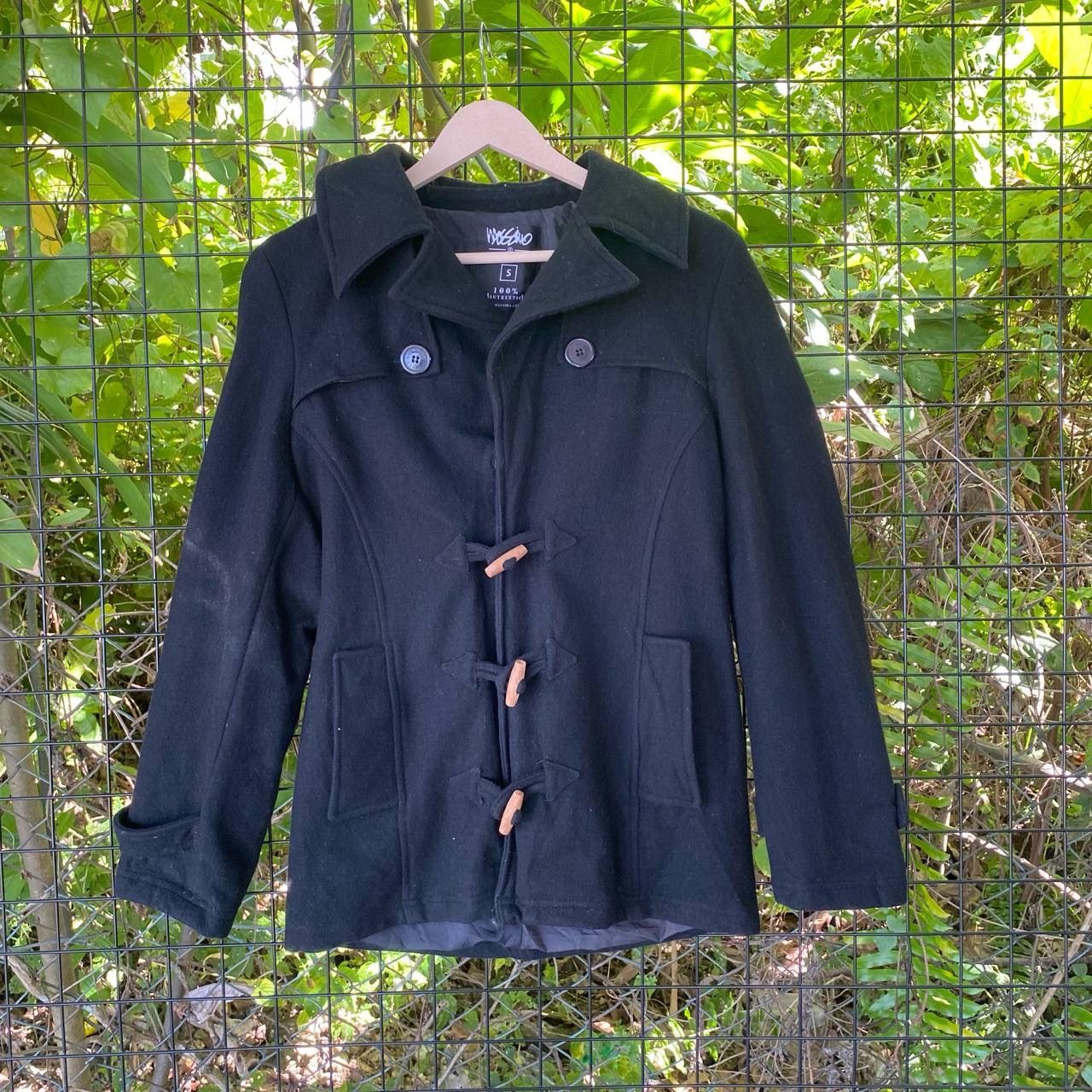 Japanese Brand × Mossimo Vintage Mossimo Wool Duffle Coat Size US S / EU 44-46 / 1 - 1 Thumbnail