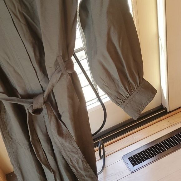 Banana Republic Banana Republic Army Green 1pc Belted Sz. S Jumpsuit Size 29" - 6 Thumbnail
