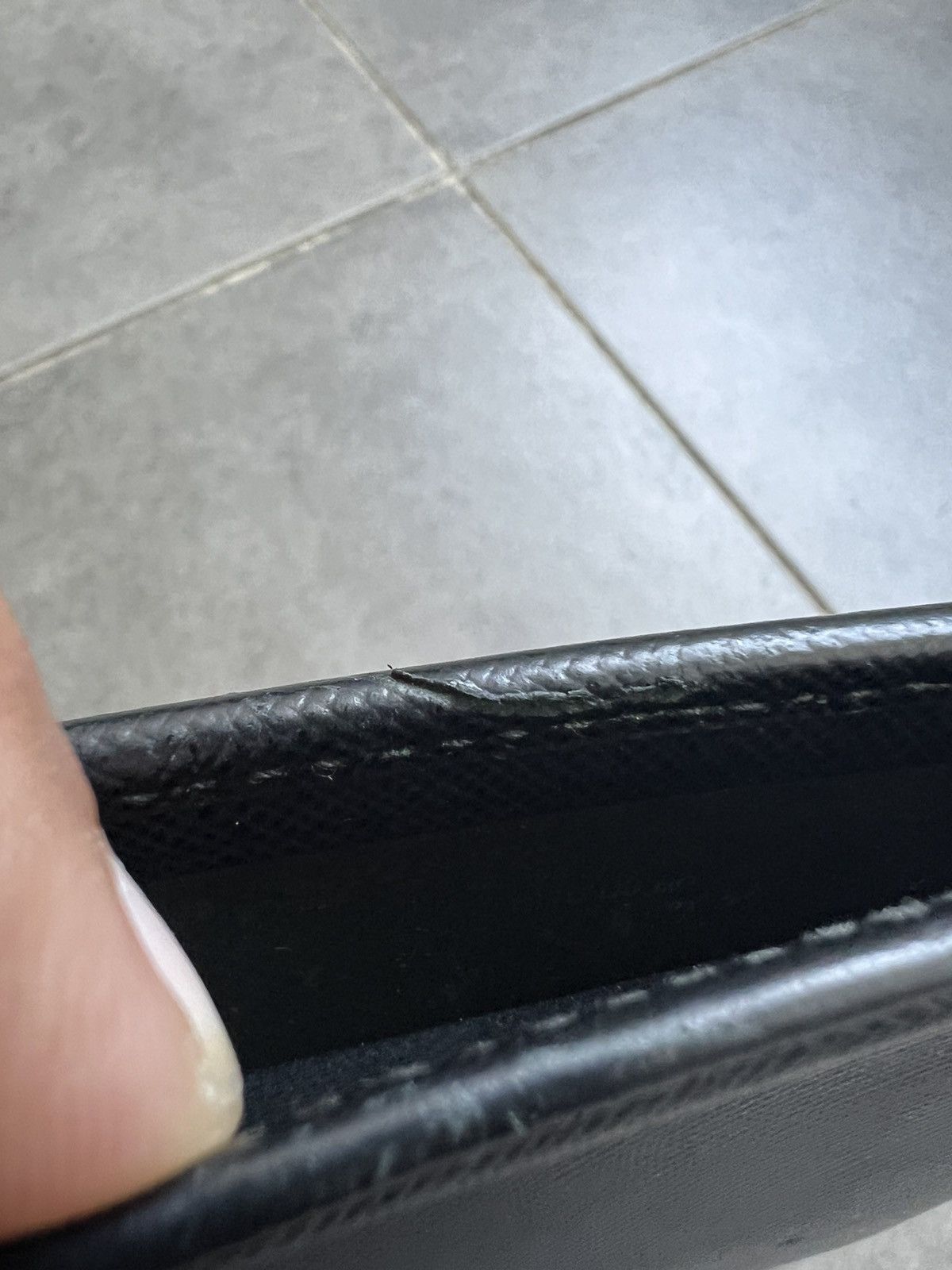 Prada Vintage Prada saffiano wallet cardholder Size ONE SIZE - 7 Thumbnail