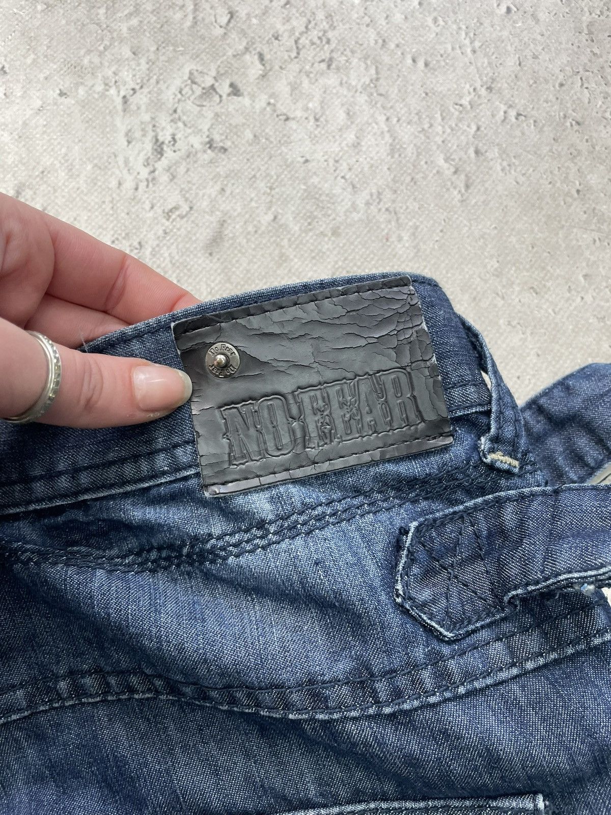 No Fear No Fear Blue Cargo Jeans Skater diesel style y2k 00s Size US 32 / EU 48 - 13 Thumbnail