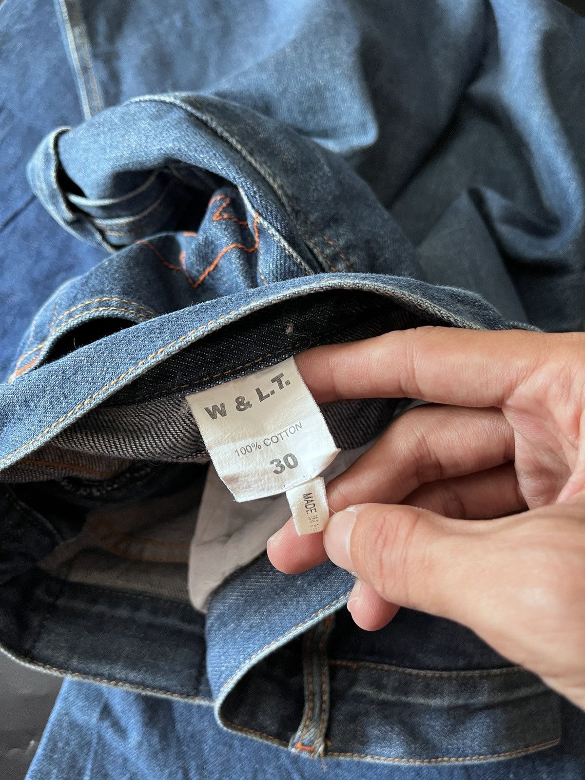Japanese Brand W&Lt carpenter jeans Size US 30 / EU 46 - 12 Thumbnail