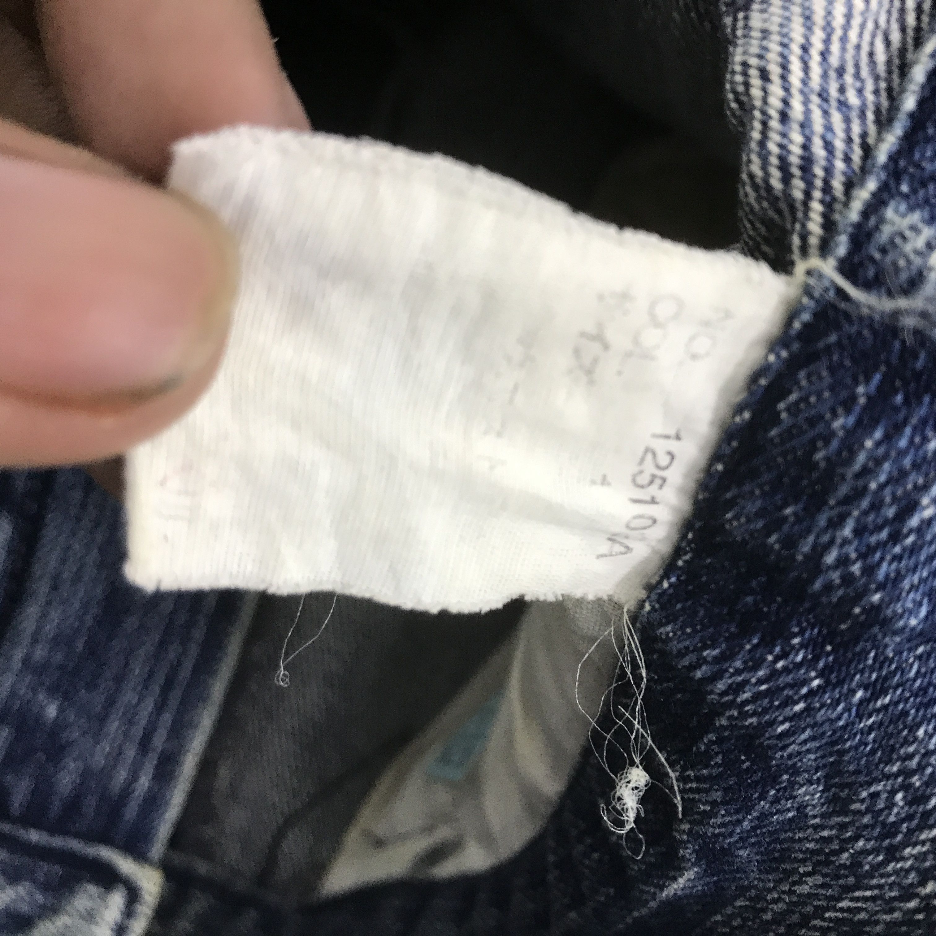 Japanese Brand ZEEROSAIL DESIGN STYLE IFSIXWASNINE DENIM PANTSK74B1 Size US 29 - 15 Thumbnail