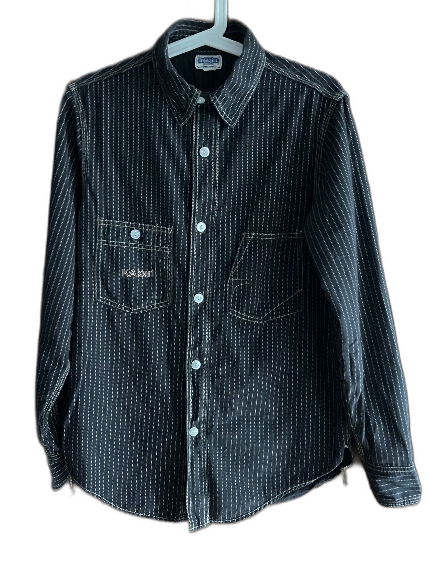 Freewheelers Freewheelers Black Wabash Work Shirt Size US M / EU 48-50 / 2 - 1 Thumbnail