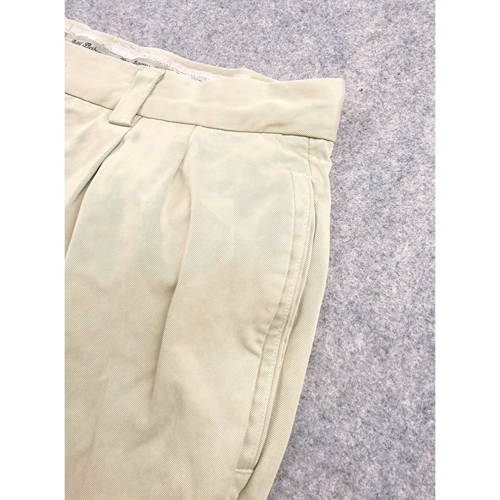 Tommy Bahama Tommy Bahama Pants Mens 36x27 Silk Pleated Dress Casual Lightweight Khaki Beige Size US 36 / EU 52 - 3 Thumbnail