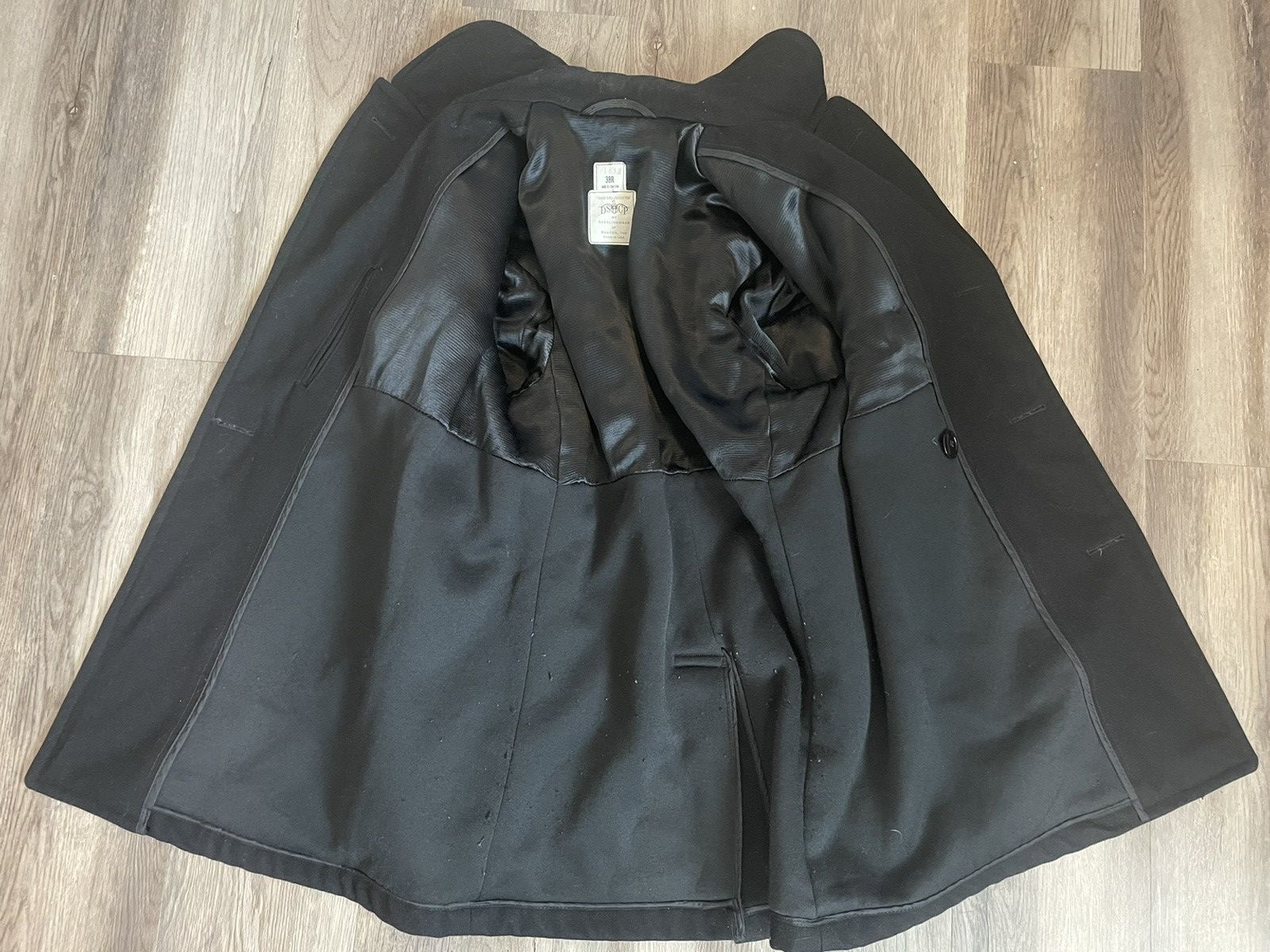 Sterlingwear DSCP Double Breasted Melton Wool Peacoat Size US S / EU 44-46 / 1 - 5 Thumbnail