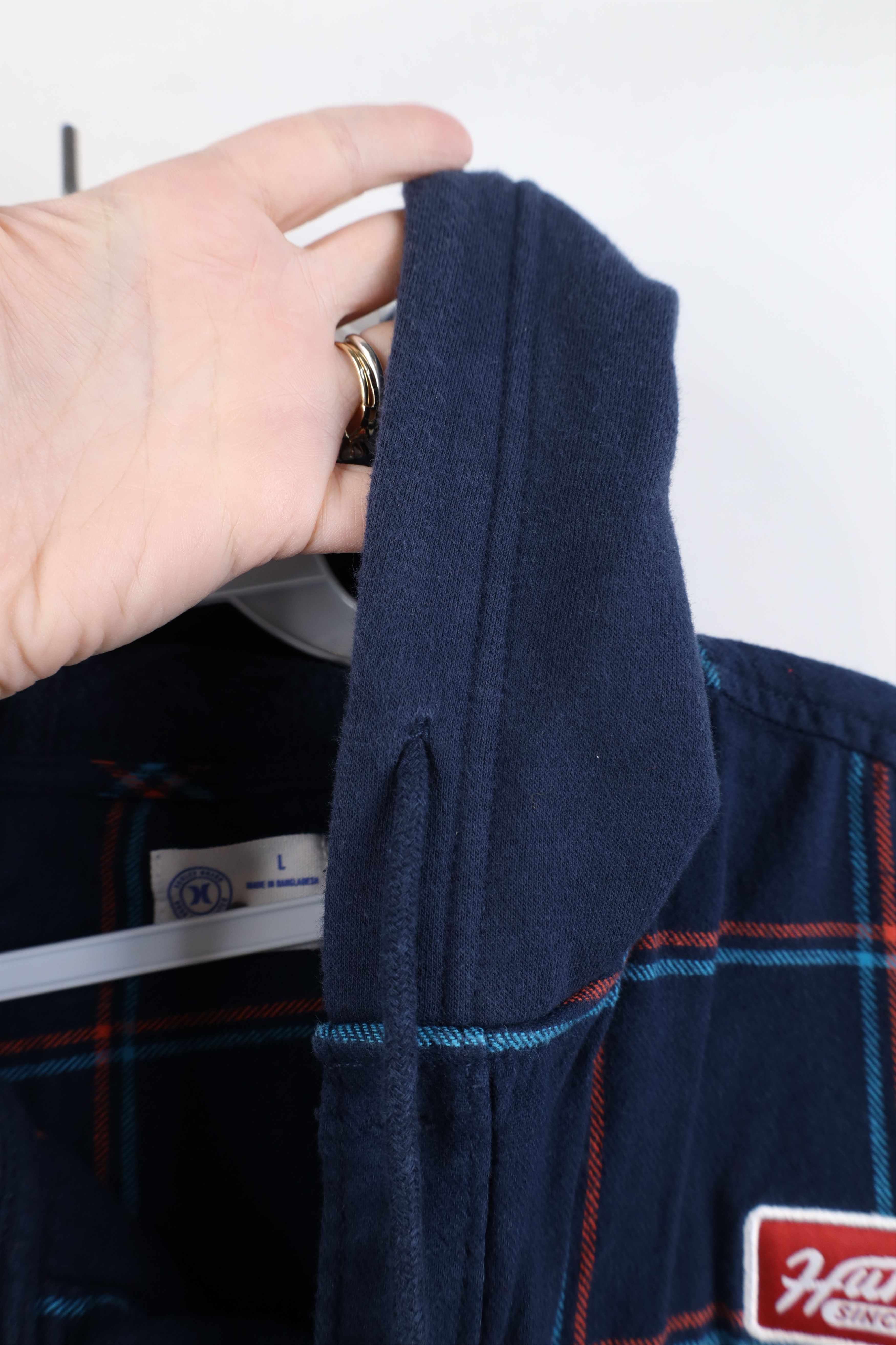Hurley Vintage Hurley Surfing Flannel Button Shirt Jacket Jac Shirt Size US L / EU 52-54 / 3 - 8 Thumbnail