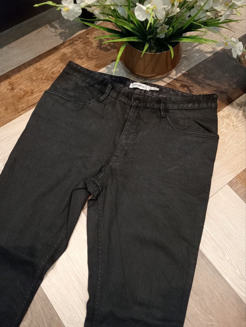 Nonnative NONNATIVE JAPAN BLACK DENIM STRETCH JEANS - SIZE 2 Size US 33 - 4 Thumbnail