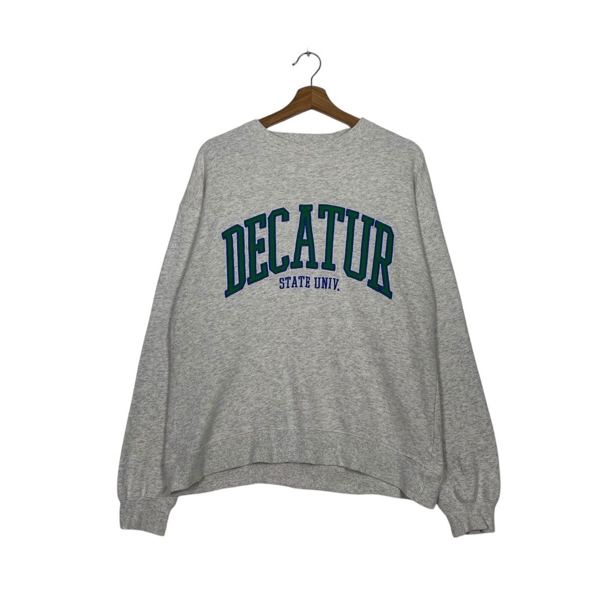 Japanese Brand Decatur State University Crewneck Sweatshirt Size US S / EU 44-46 / 1 - 1 Thumbnail