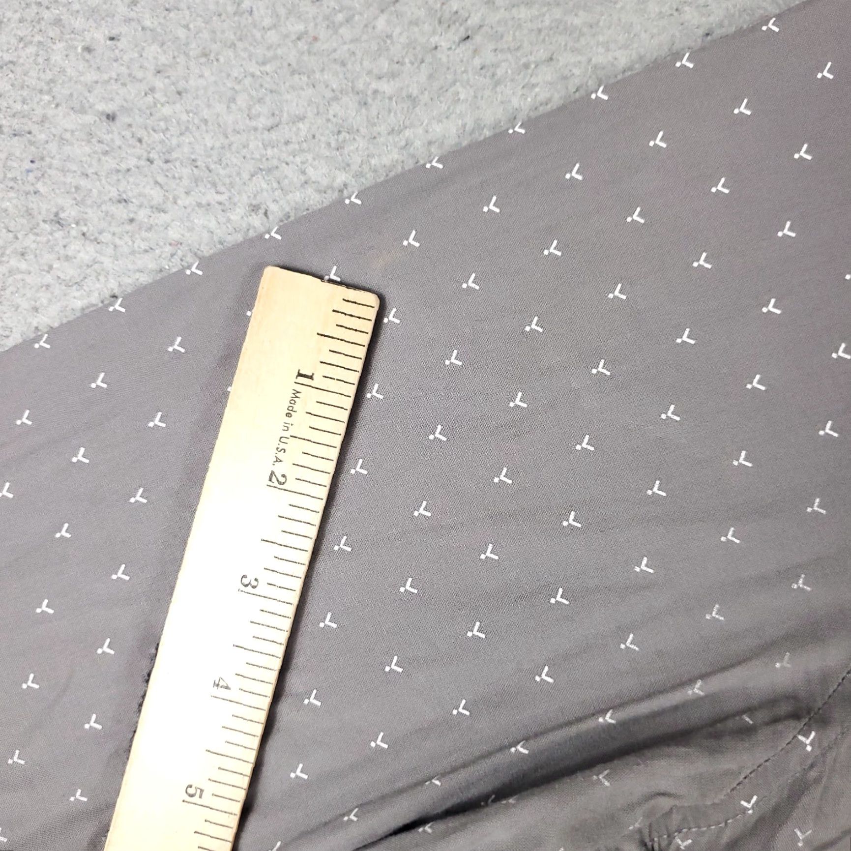 American Eagle Outfitters American Eagle Shirt Mens Large Gray Casual Button Up Long Sleeve Size US L / EU 52-54 / 3 - 3 Thumbnail