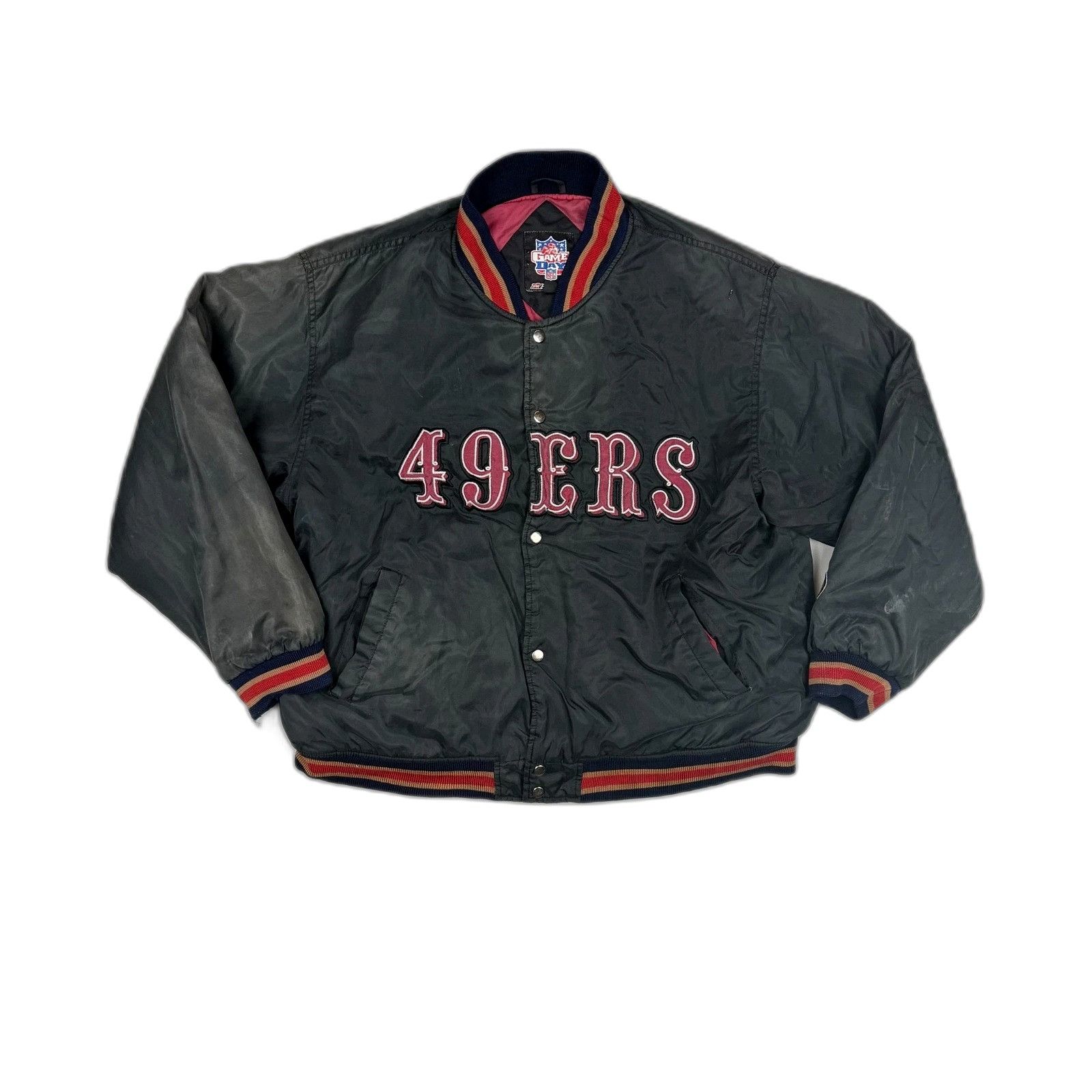 Vintage Vtg San Francisco 49ers Jacket Adult XL Football NFL 90s Gam Size US XL / EU 56 / 4 - 1 Thumbnail