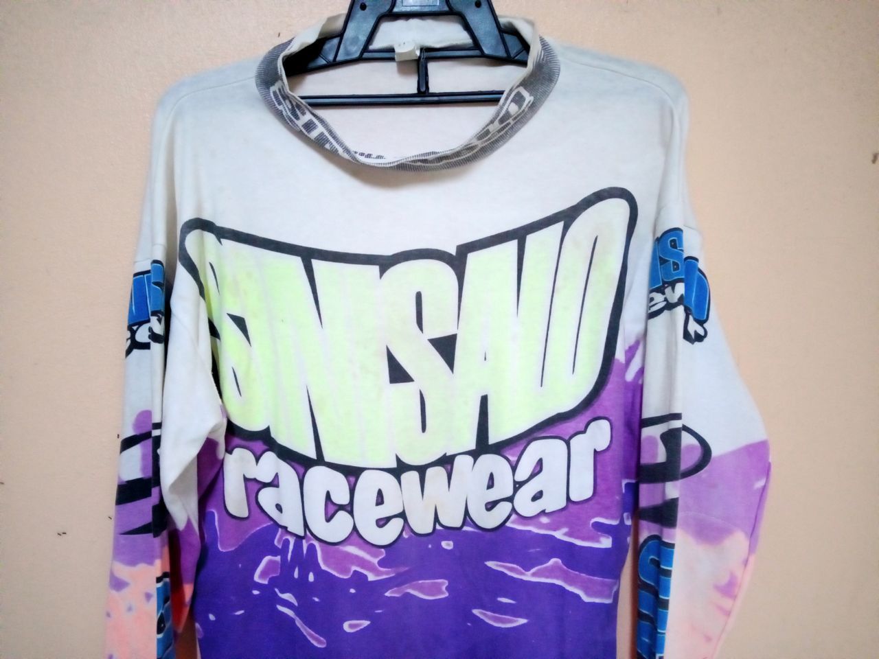 Vintage 90's Sinisalo Motorcross T Shirt