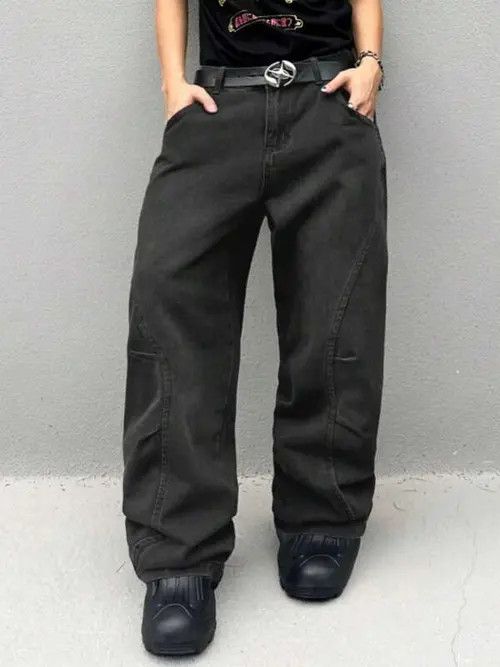Japanese Brand Miyazaki x Chi Skate Baggy Denim Jeans Loose fit Size US 32 / EU 48 - 5 Thumbnail
