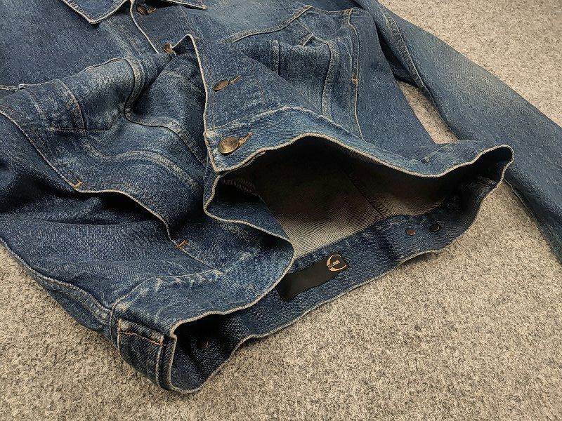 Roberto Cavalli Vintage 90's Just Cavalli Roberto Faded denim trucker Jacket Size US L / EU 52-54 / 3 - 15 Thumbnail