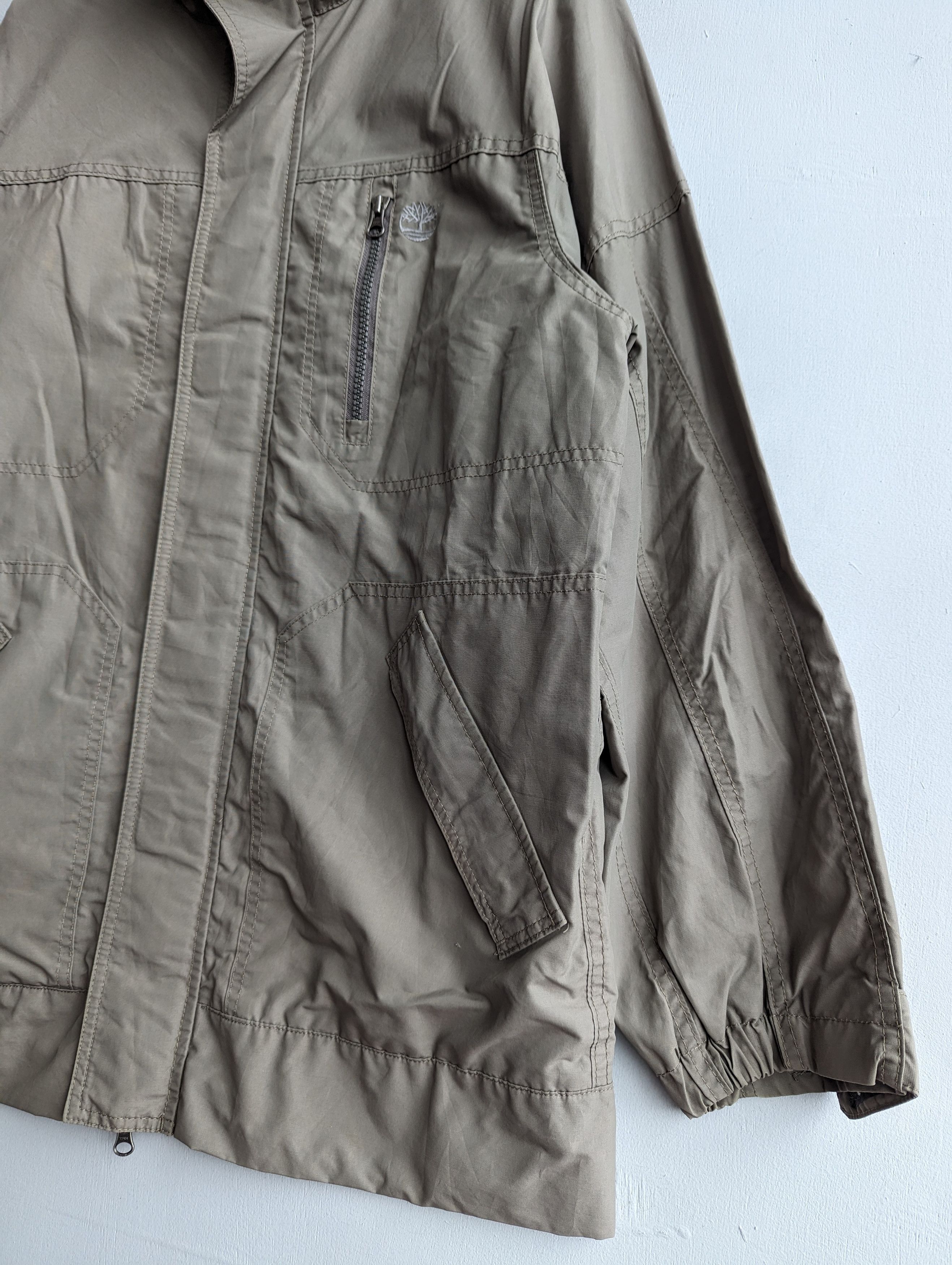Timberland × Vintage Vintage 90s Timberland Windbreaker Jacket Size US M / EU 48-50 / 2 - 3 Thumbnail