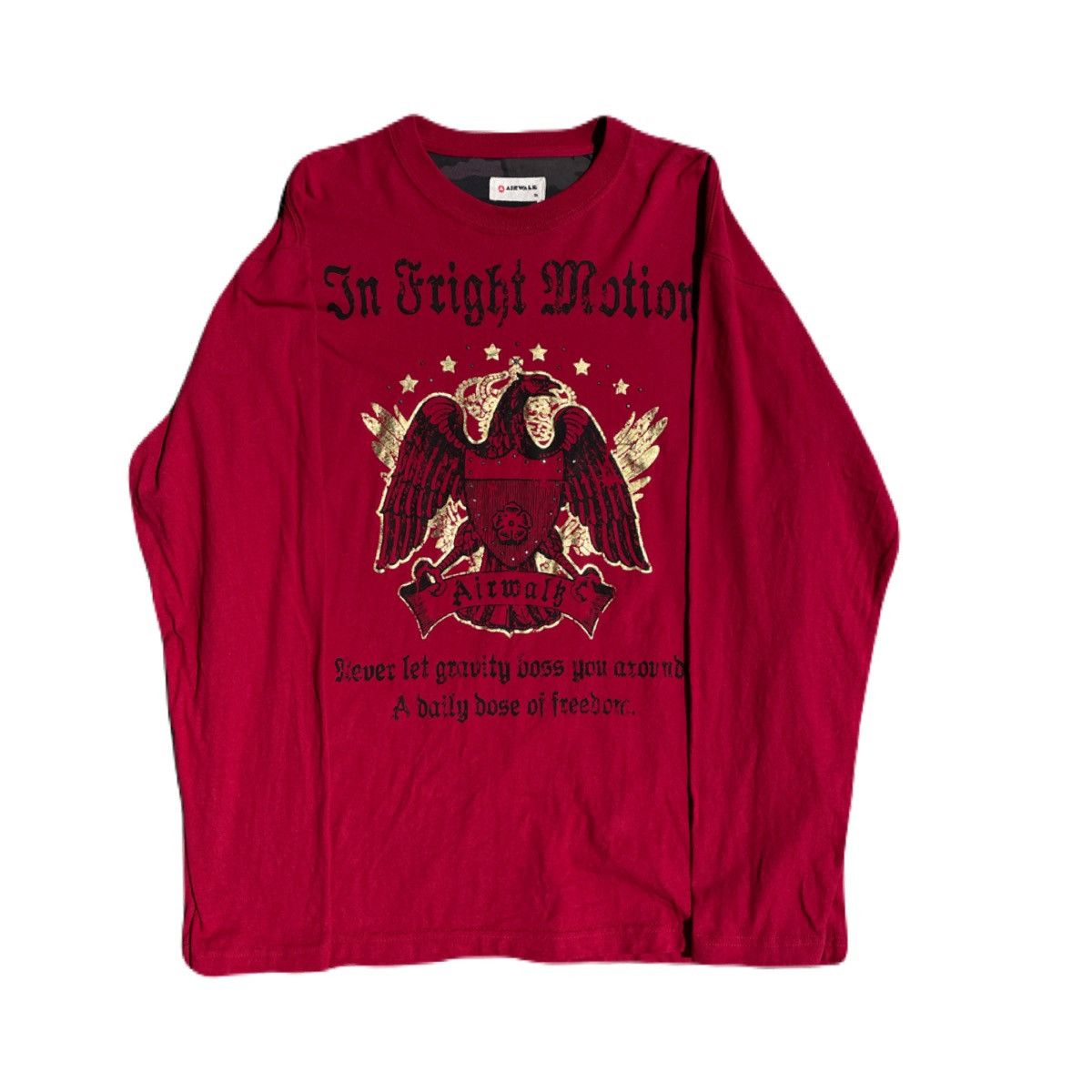 If Six Was Nine 2000s Japanese archive Phoenix Poem Studded Long Sleeve Tee Size US L / EU 52-54 / 3 - 2 Thumbnail