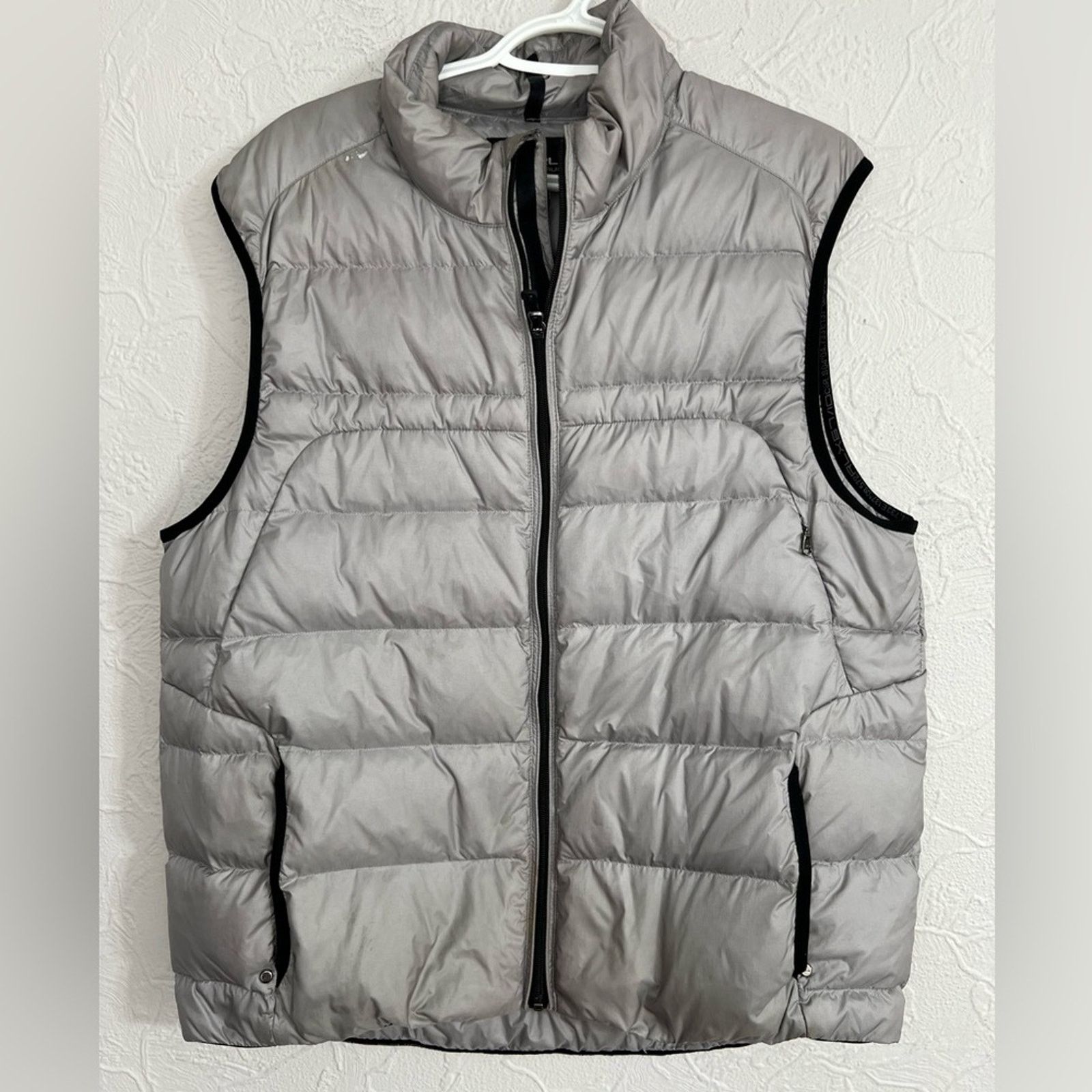 RLX Ralph Lauren RLX Ralph Lauren Men Goose Down Vest Zip Quilted Puffer RARE Size US XL / EU 56 / 4 - 6 Thumbnail