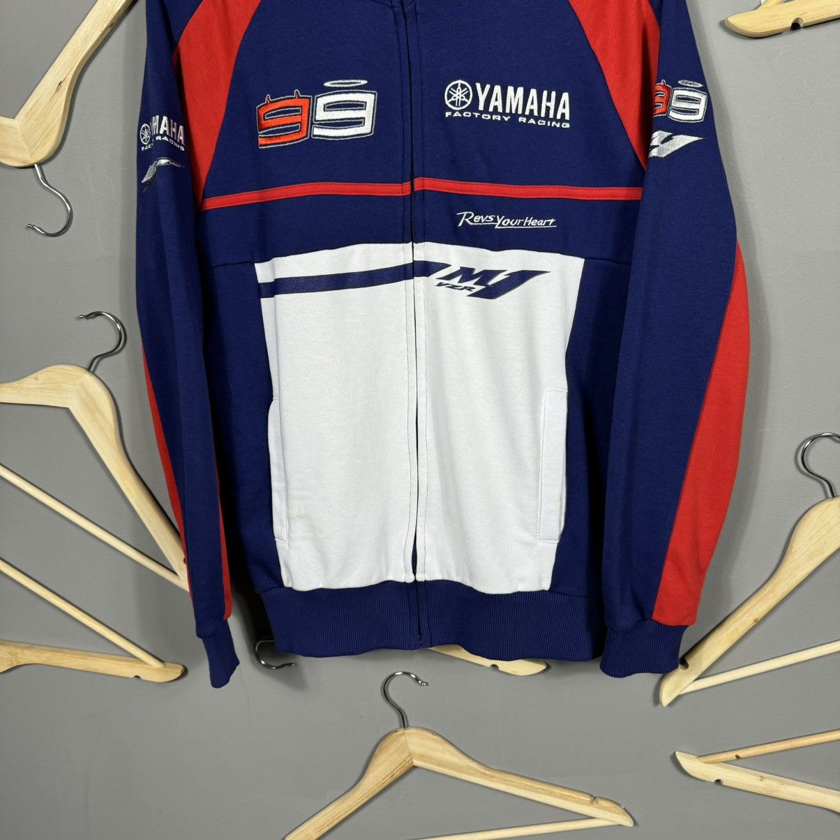 Yamaha Yamaha Moto Factory Racing 99 Track Jacket Size US L / EU 52-54 / 3 - 5 Thumbnail