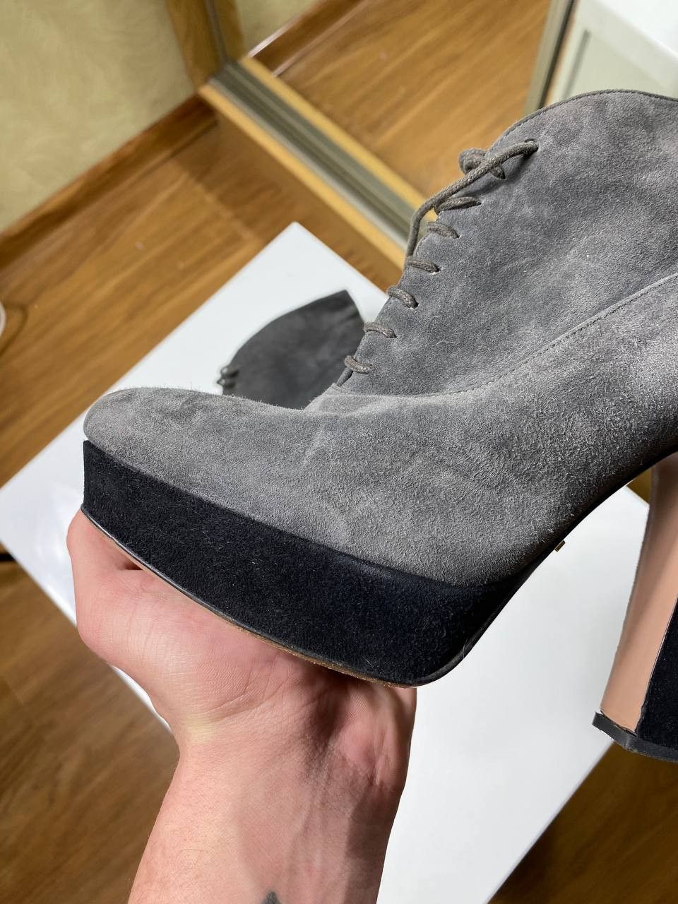 Prada VINTAGE PRADA BOOTS WOMENS SIZE 40 Size US 9 / IT 39 - 15 Thumbnail