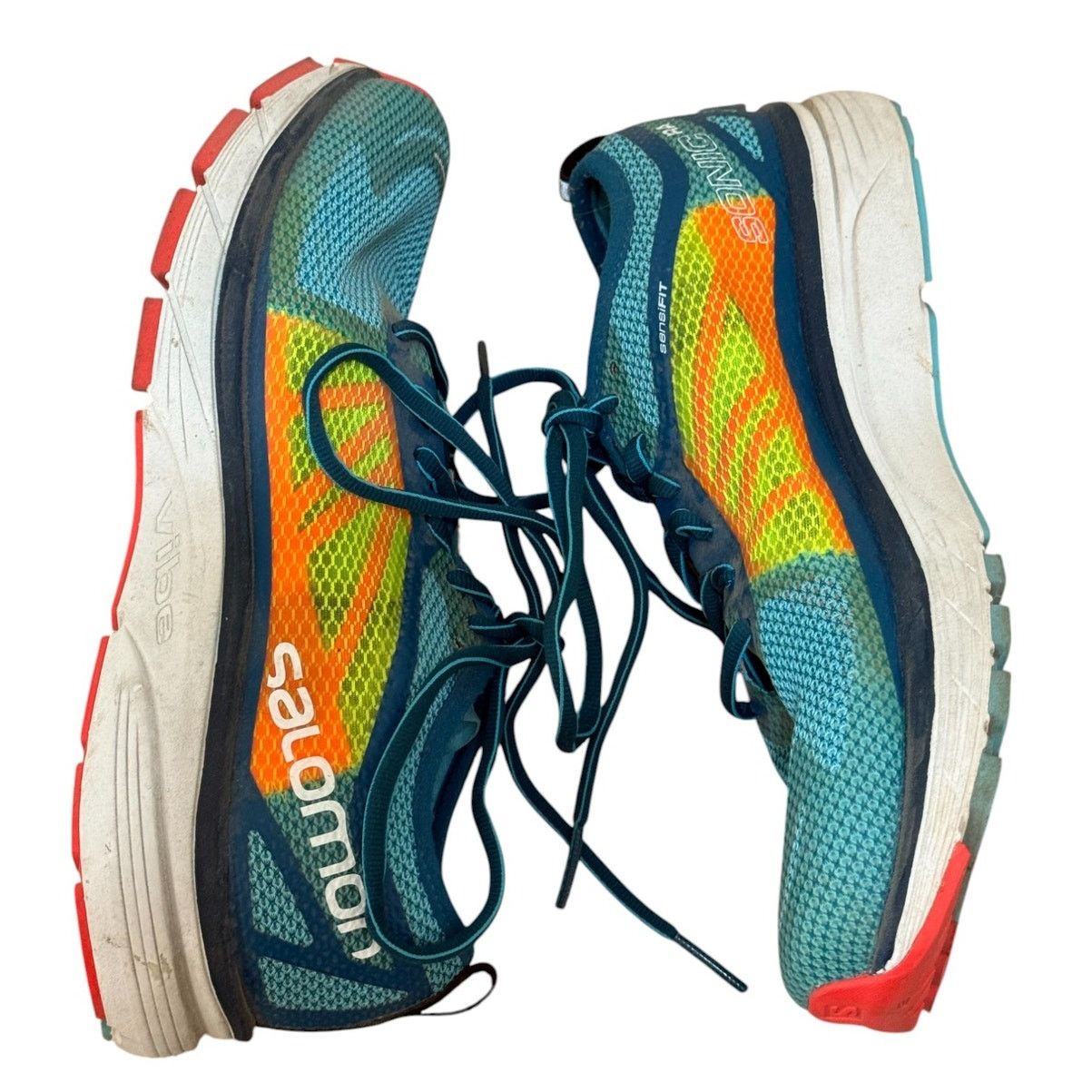 Salomon Salomon Sneakers Women 8.5 Blue Sonic RA Running Activewear Size US 8.5 / IT 38.5 - 3 Thumbnail