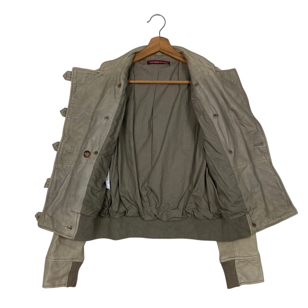 Japanese Brand RIOT🔥🔥Comptoir des Cotonniers Leather Jacket Size US S / EU 44-46 / 1 - 11 Thumbnail