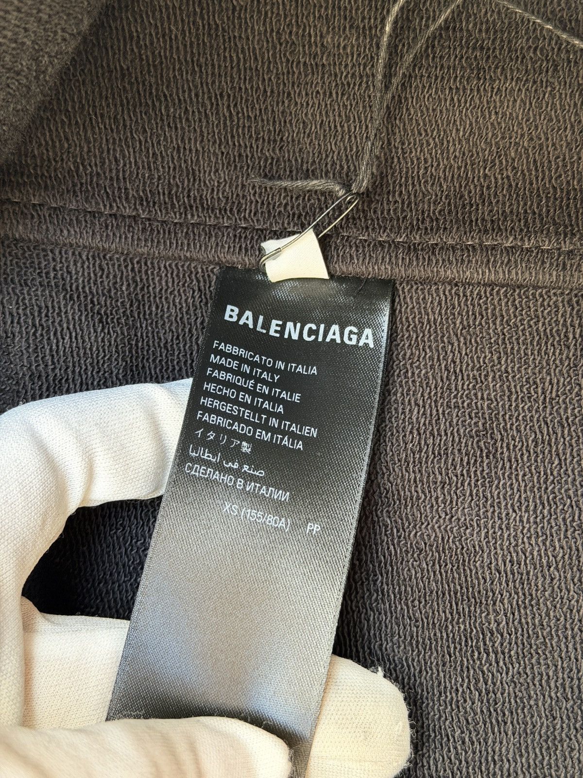 Balenciaga Balenciaga Zip Up Bonded Leather Bombers Size US S / EU 44-46 / 1 - 9 Thumbnail