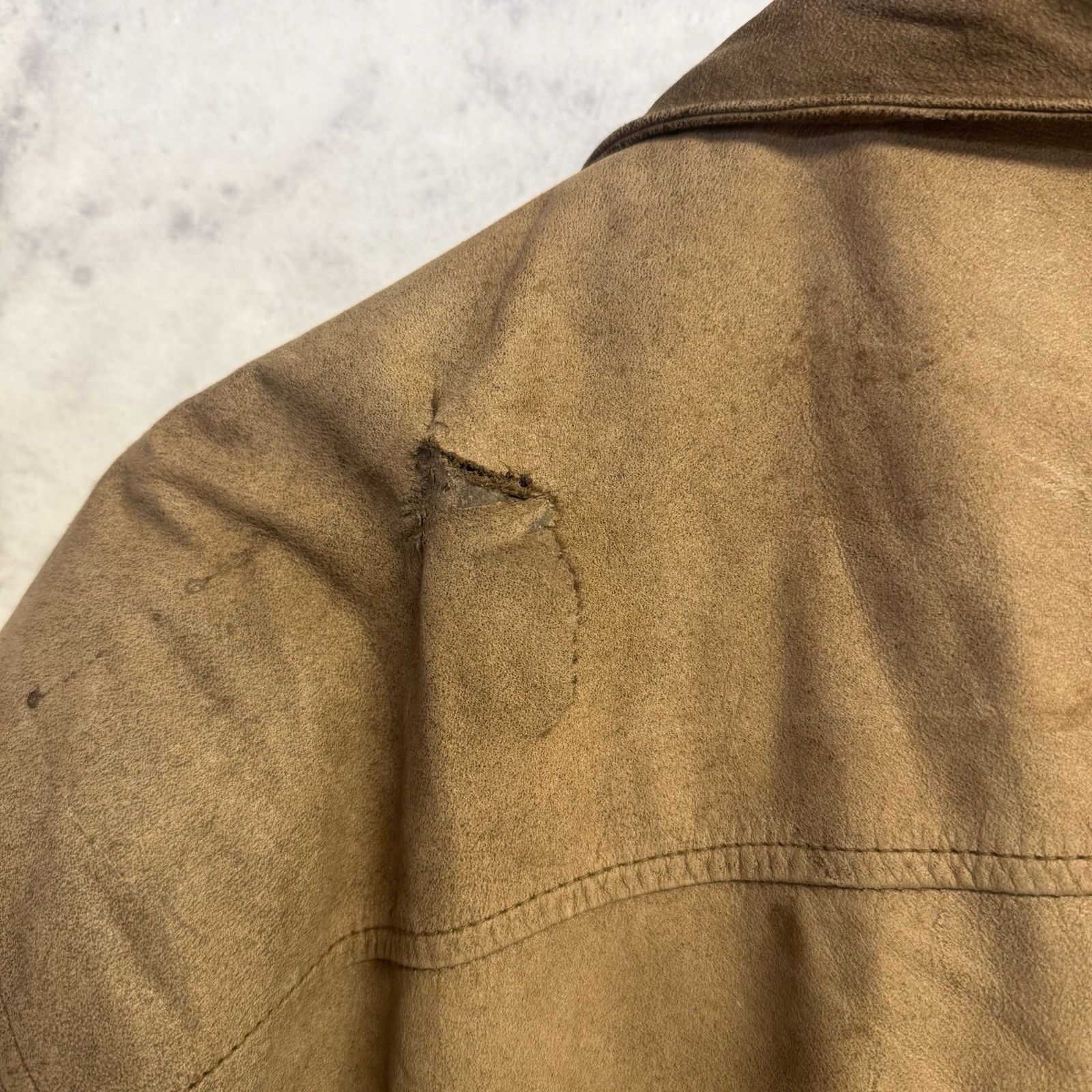 Vintage G-III Global Identity Leather Bomber Jacket Brown Korea Size Size US L / EU 52-54 / 3 - 6 Thumbnail