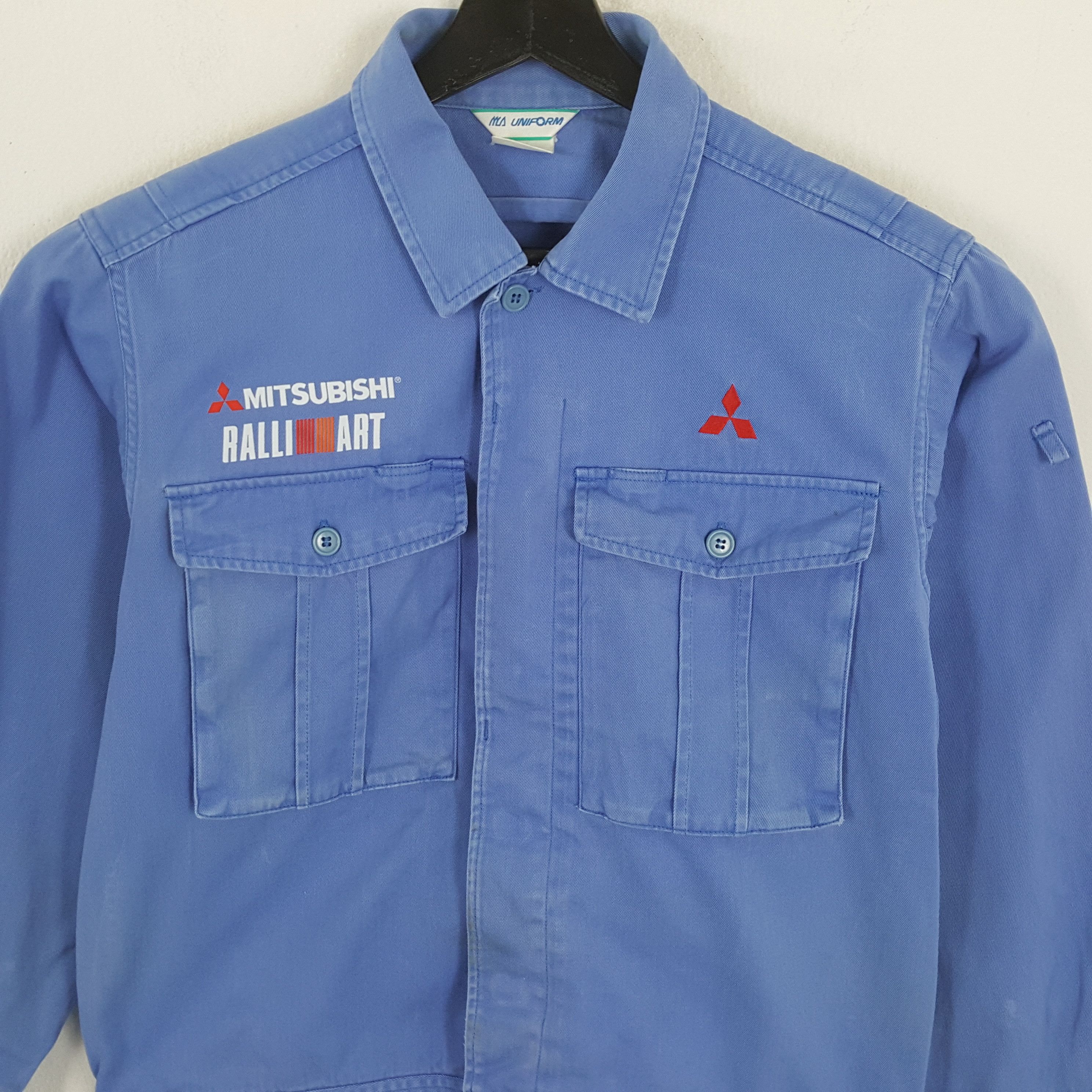 Japanese Brand × Vintage MITSUBISHI RALLI ART Motorsports Custom Art Jacket Size US M / EU 48-50 / 2 - 4 Thumbnail