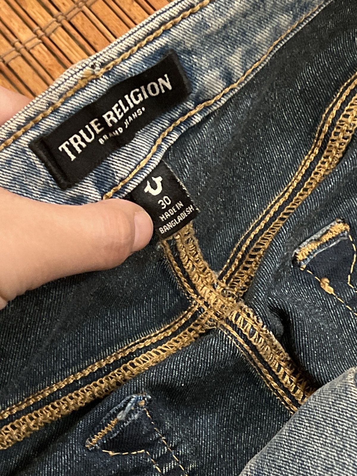 True Religion True Religion light blue denim cargo bootcut jean NWOT Size 30" / US 8 / IT 44 - 12 Thumbnail