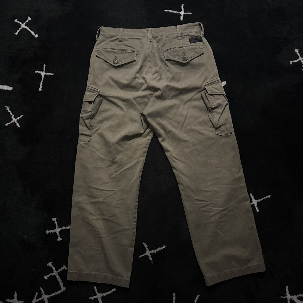 Japanese Brand Black Rebel - Cargo Pants Size US 29 - 2 Thumbnail