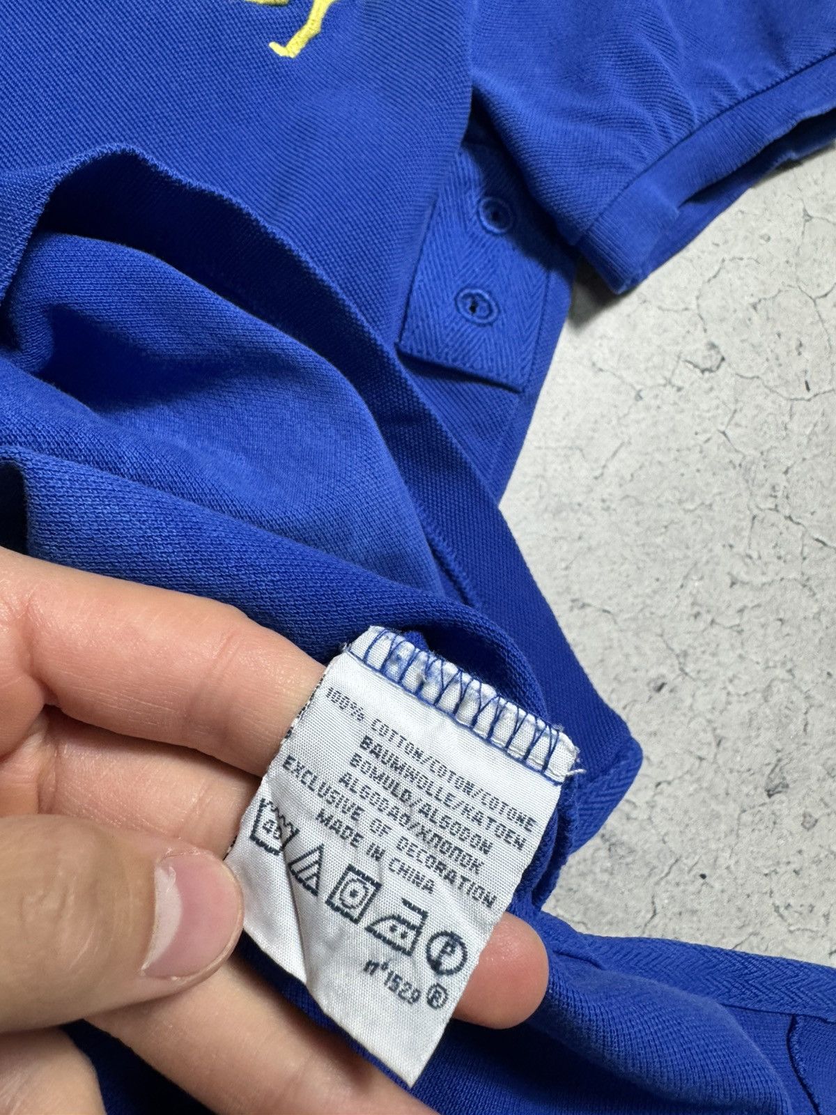 Polo Ralph Lauren Polo Ralph Lauren Big Pony #3 Polo Shirt Blue Size S Size US S / EU 44-46 / 1 - 7 Thumbnail