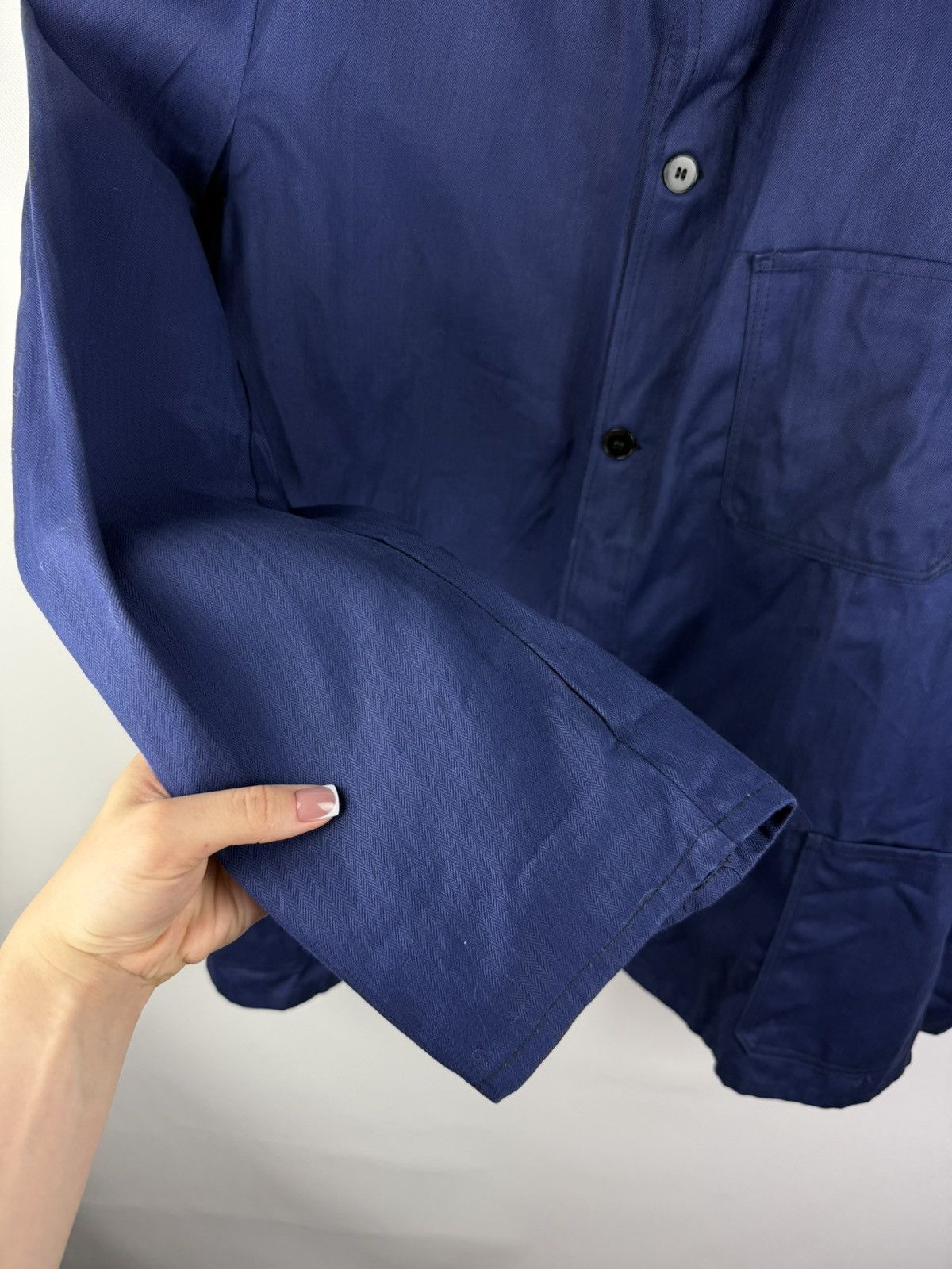 Le Laboureur Rewe Richard Weber VTG French Work Sanforize Twill Jacket Size US XXL / EU 58 / 5 - 11 Thumbnail