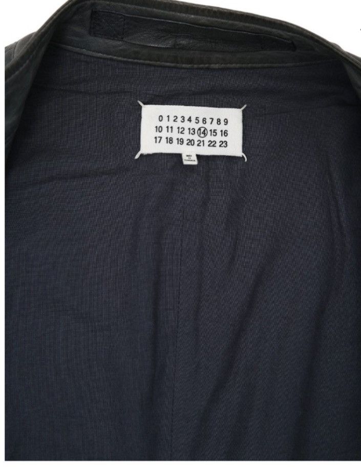 Maison Margiela Maison Margiela FW 2008 Grey 5 - Zip Leather Jacket Size US M / EU 48-50 / 2 - 4 Thumbnail