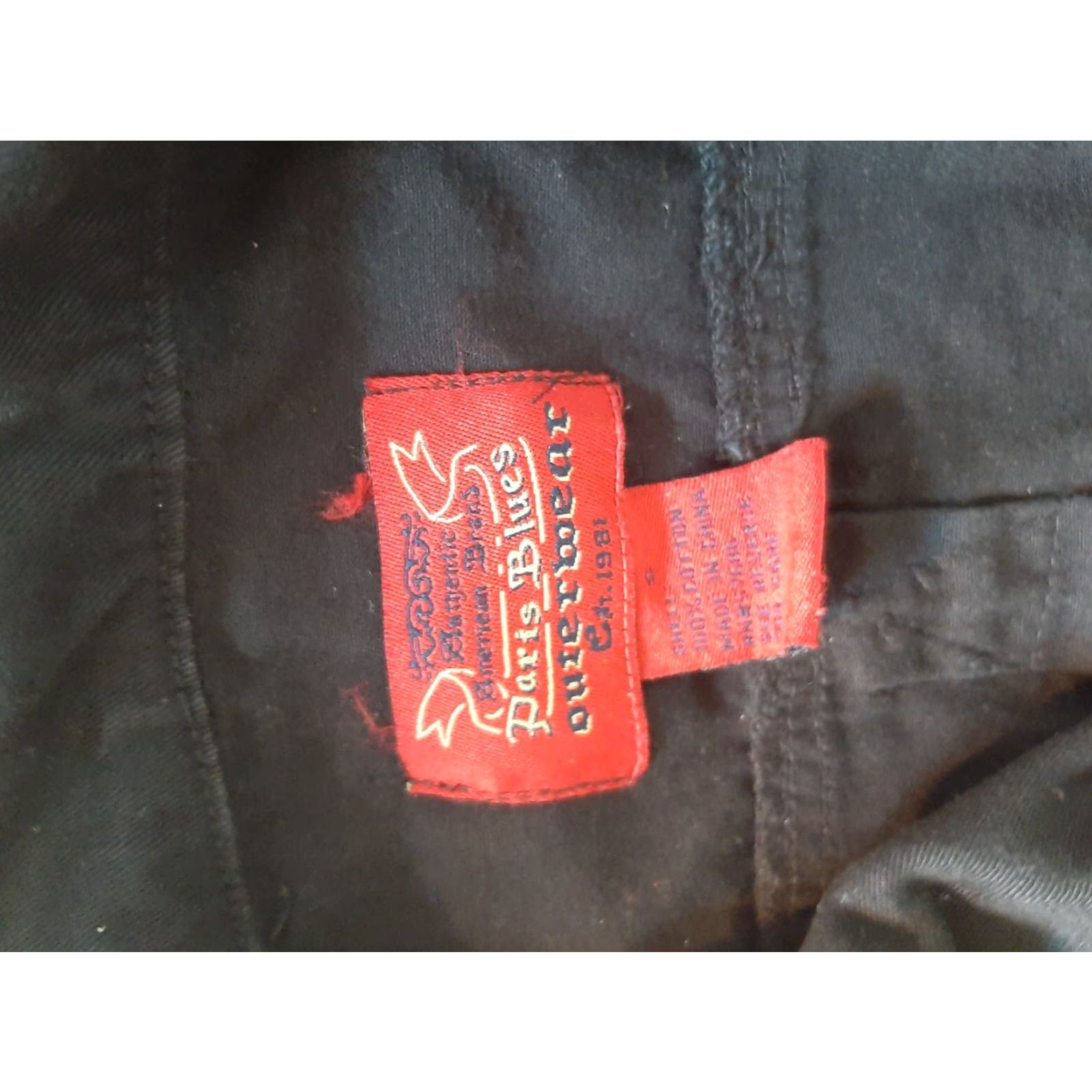 Vintage Paris Blues Jacket outerwear Black Juniors Small Button Down 1 Button Cotton Jacket S Womens Size S / US 4 / IT 40 - 4 Thumbnail