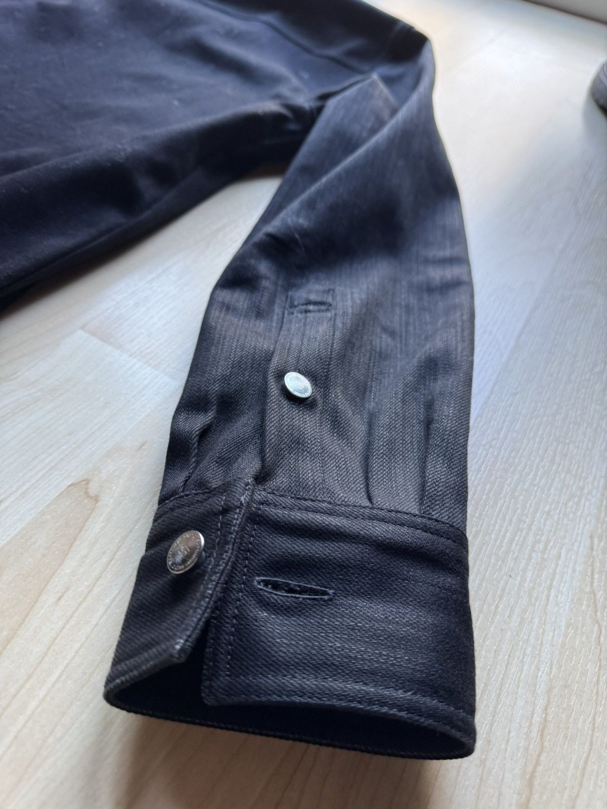 Raf Simons Raf Simons SS19 Logo Patch Denim Shirt Size US XS / EU 42 / 0 - 11 Thumbnail