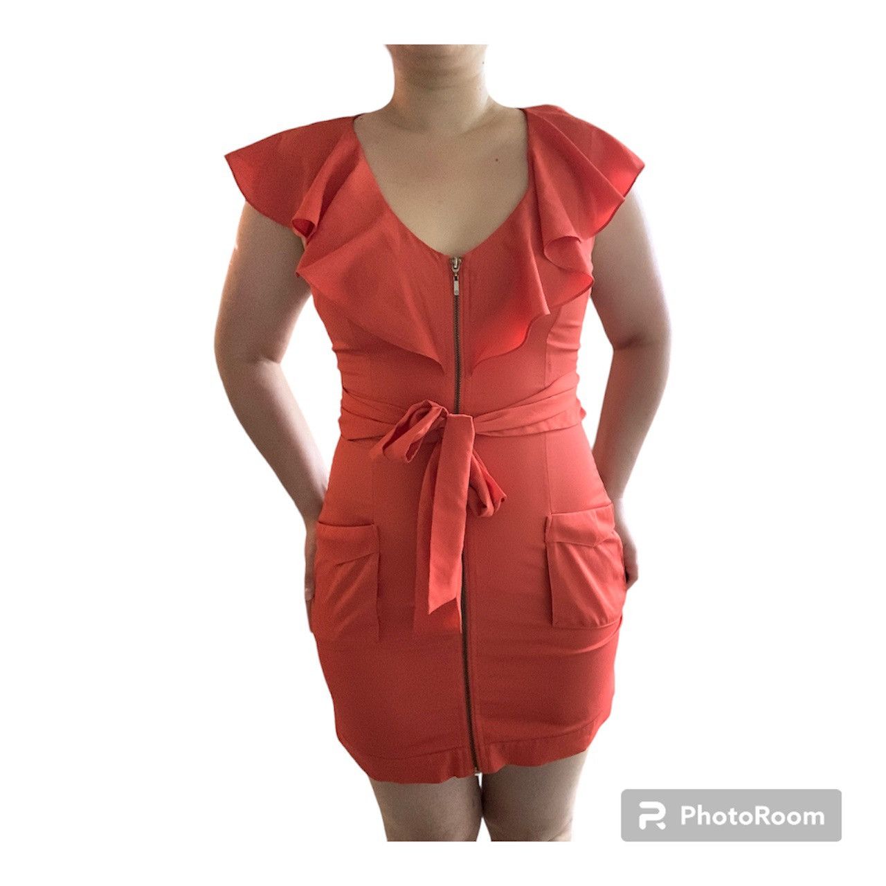 Bebe × Vintage Vintage y2k Bebe Dress w/ Belt Size M / US 6-8 / IT 42-44 - 9 Thumbnail