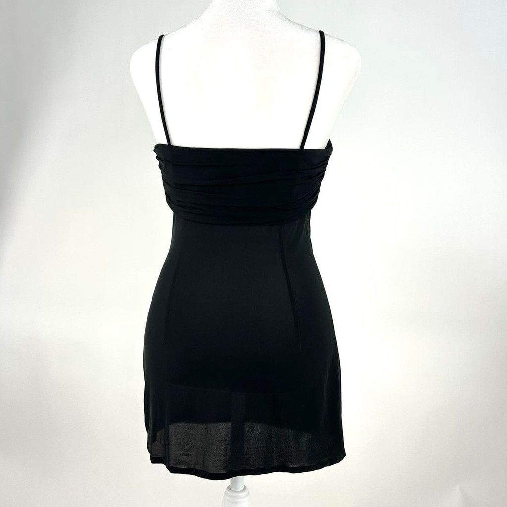 80s little black dress Vintage 80s LBD Little Black Dress Garfinckel’s Embellished Dress Size M medium ladies main image 0