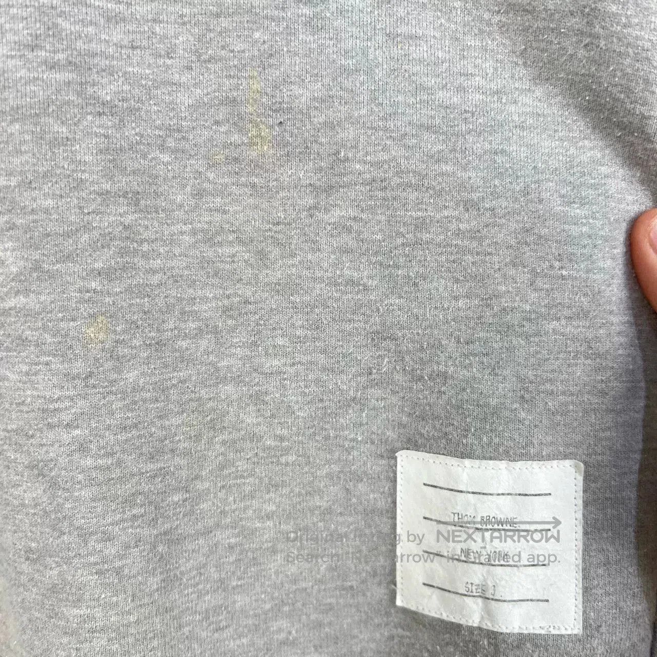 Thom Browne thom browne gray striped knit sweatshirt. Size US M / EU 48-50 / 2 - 5 Thumbnail