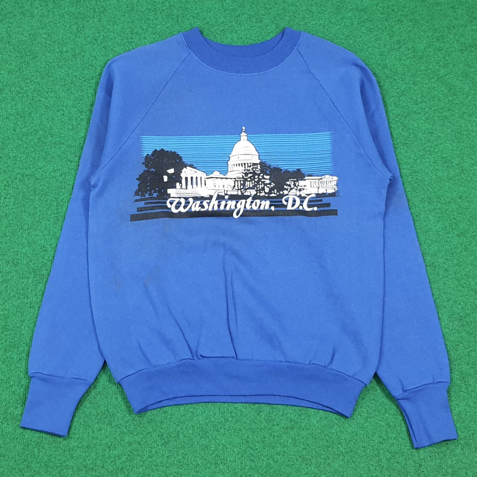Fruit Of The Loom Vintage Washington D.C. Art Architecture Sweatshirt C290N15 Size US S / EU 44-46 / 1 - 1 Thumbnail