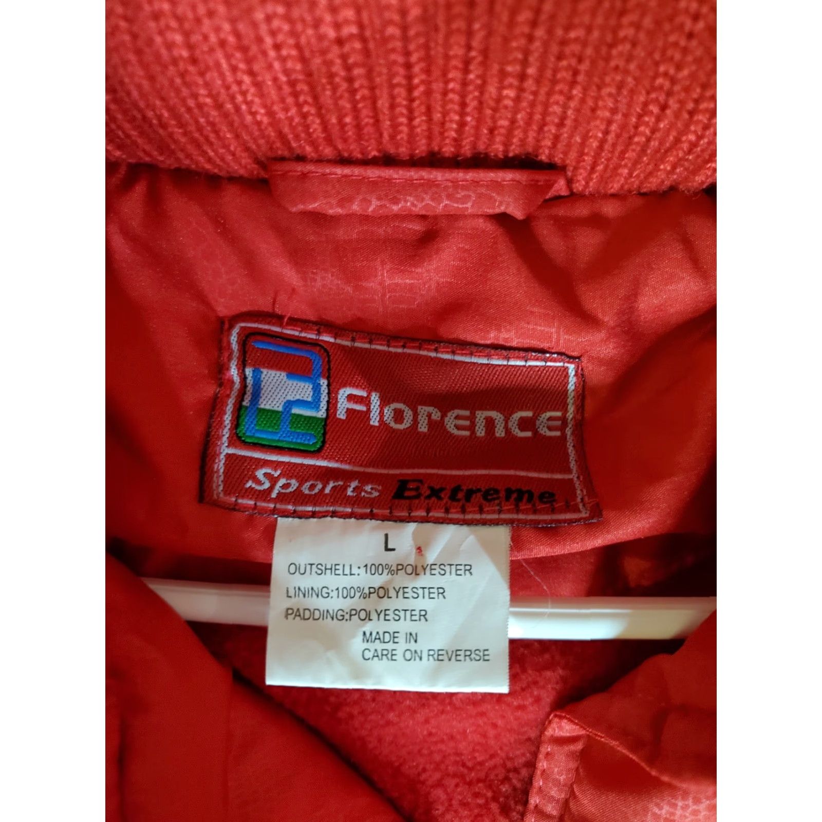 Vintage VINTAGE FLORENCE Extreme Womens Weatherproof Ski Jacket Heavy Lined Hooded Sz Large Red Softshell Parka 90s Womens Jacket/Coat/Outerwear Size L / US 10 / IT 46 - 3 Thumbnail
