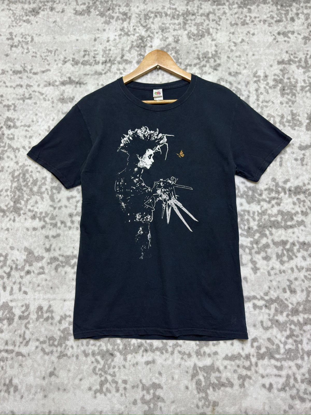 Vintage Edward Scissorhands Movie Graphic Unisex Fitted Tee Size US XS / EU 42 / 0 - 1 Thumbnail