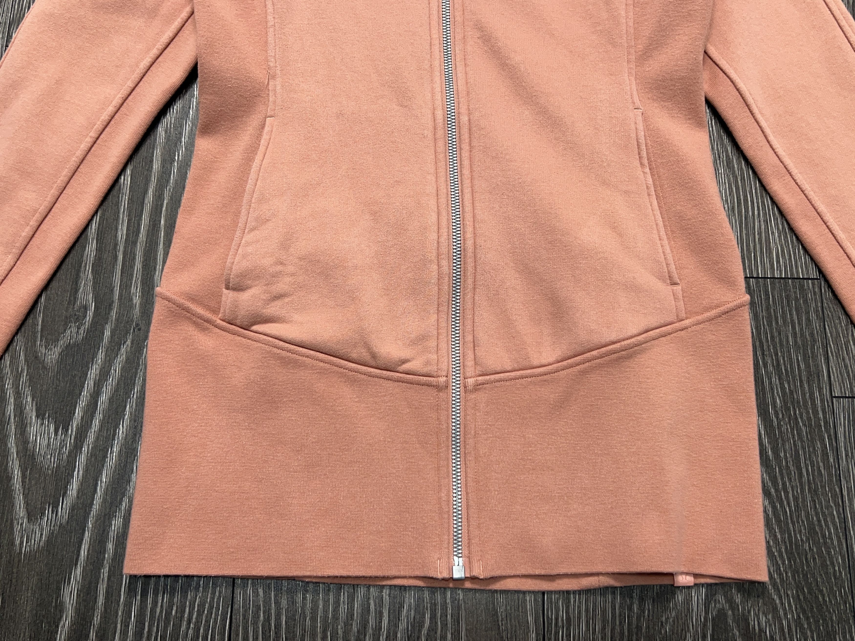 Lululemon Womens Radiant Jacket ZIp Sweater Hooded Sport Yoga Size 4 Size XS / US 0-2 / IT 36-38 - 2 Thumbnail