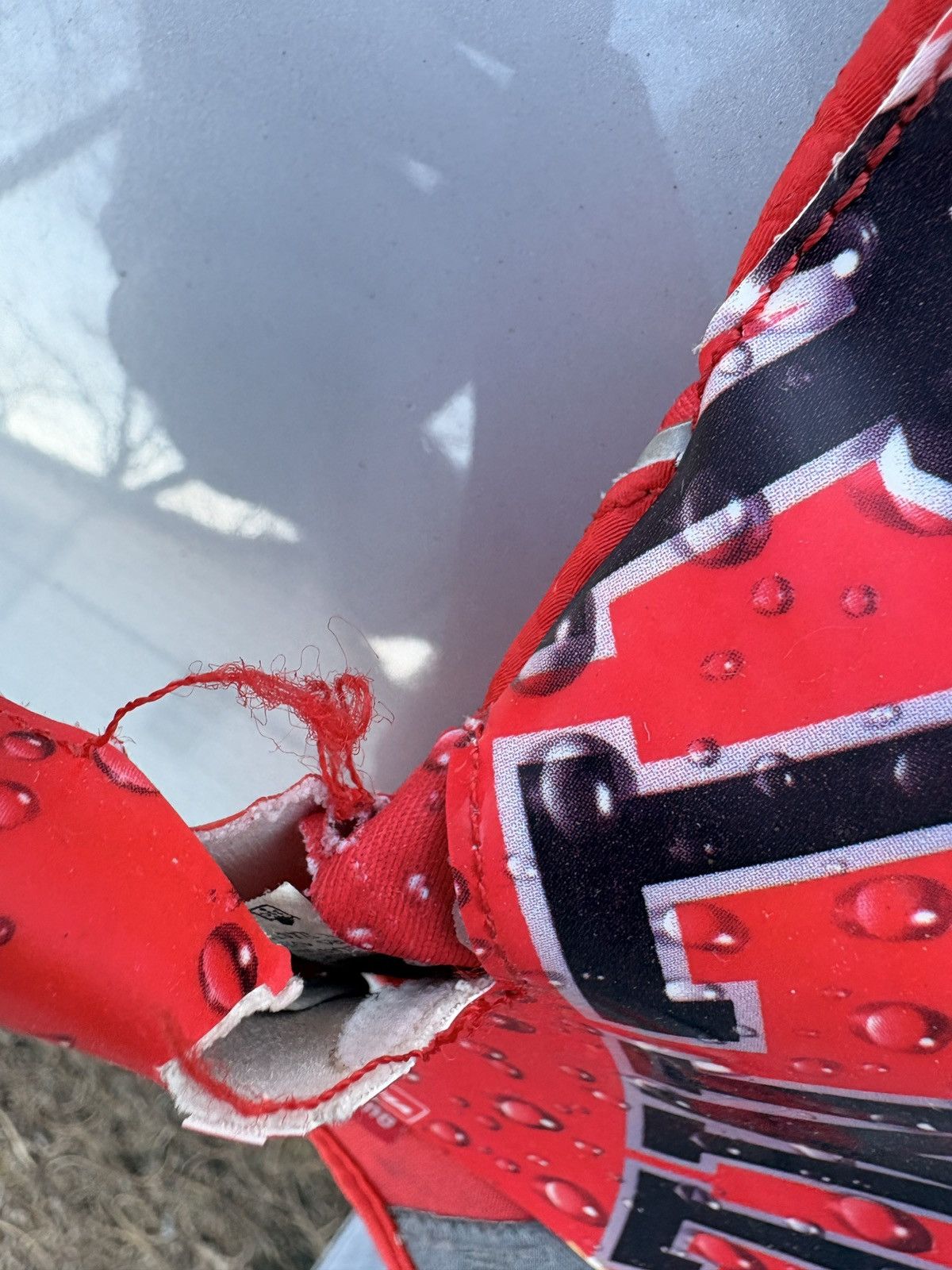 Supreme Supreme Nike Football Gloves Size ONE SIZE - 6 Thumbnail