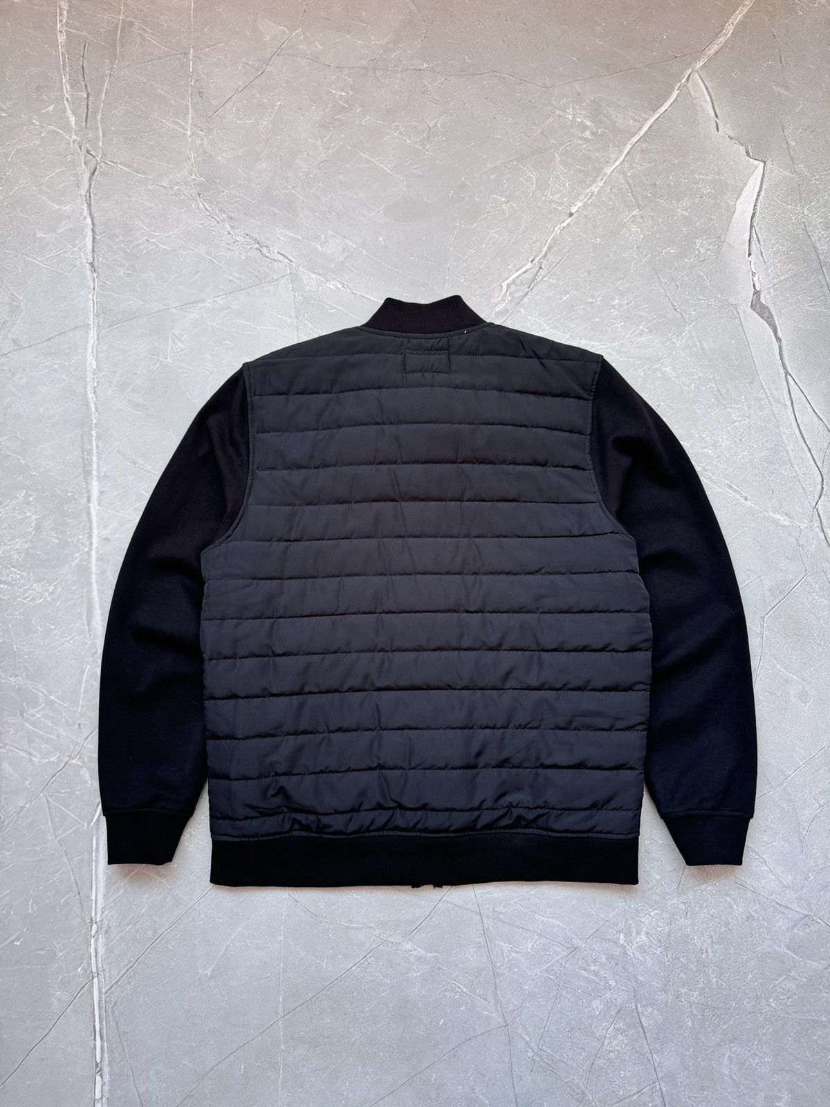 Folk Folk Nylon Cotton Quilted Light Bomber Jacket Black Size US L / EU 52-54 / 3 - 12 Thumbnail