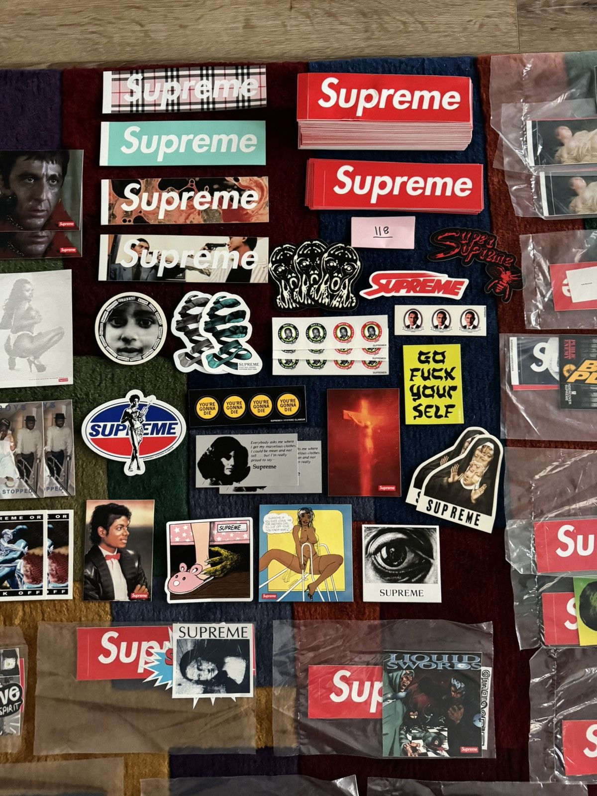 Supreme Supreme Sticker Bundle 250+ Size ONE SIZE - 8 Thumbnail