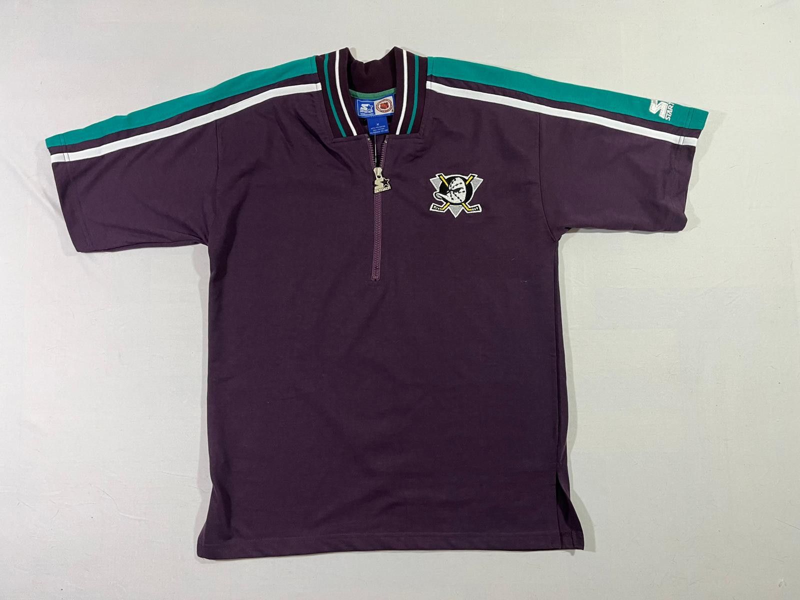 Starter GRAIL 90s Mighty Ducks Starter Zip XL Disney Korea Hockey Size US XL / EU 56 / 4 - 4 Thumbnail