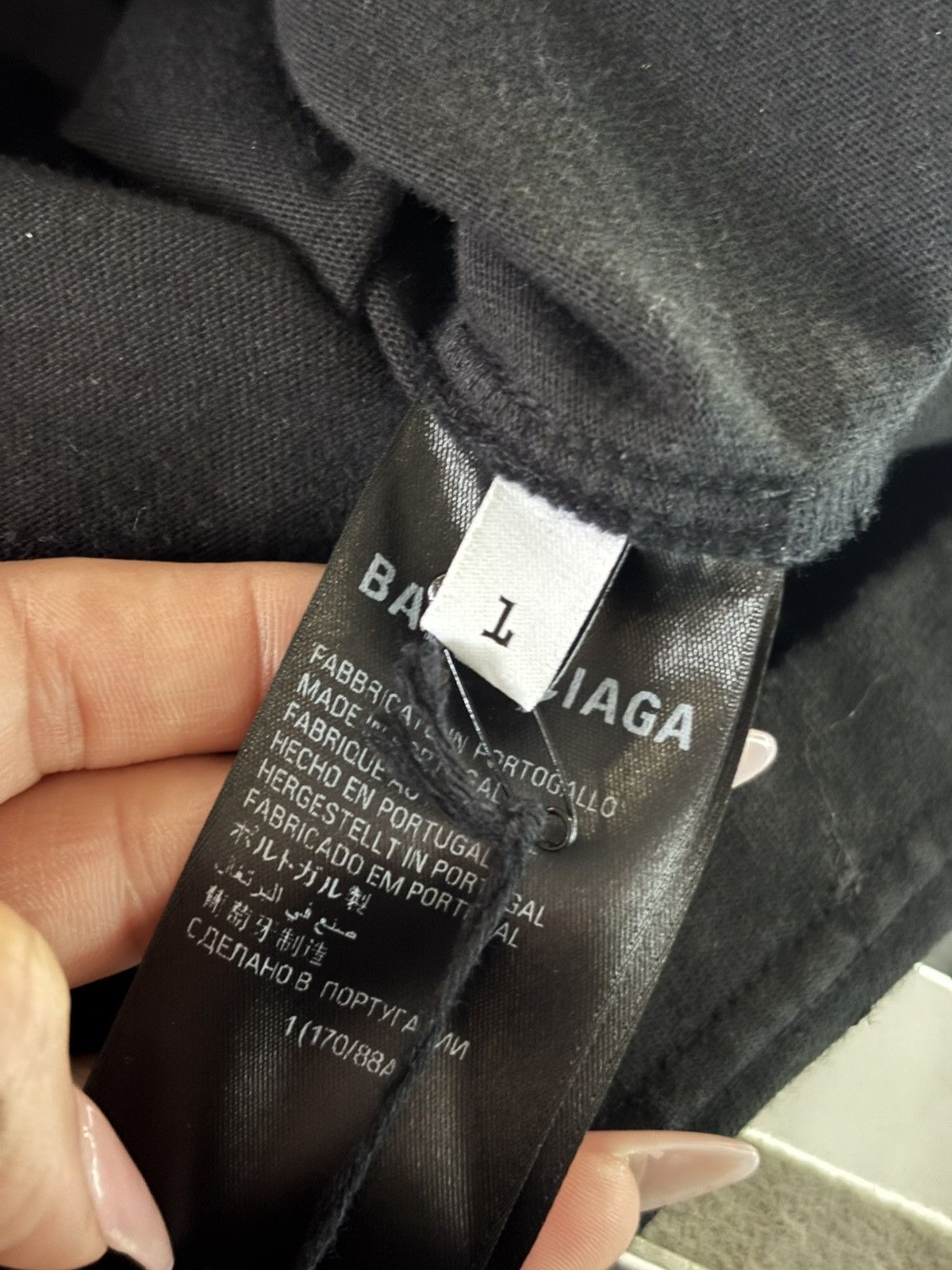 Balenciaga BALENCIAGA SKATER TEE SIZE 1 Size US XL / EU 56 / 4 - 10 Thumbnail